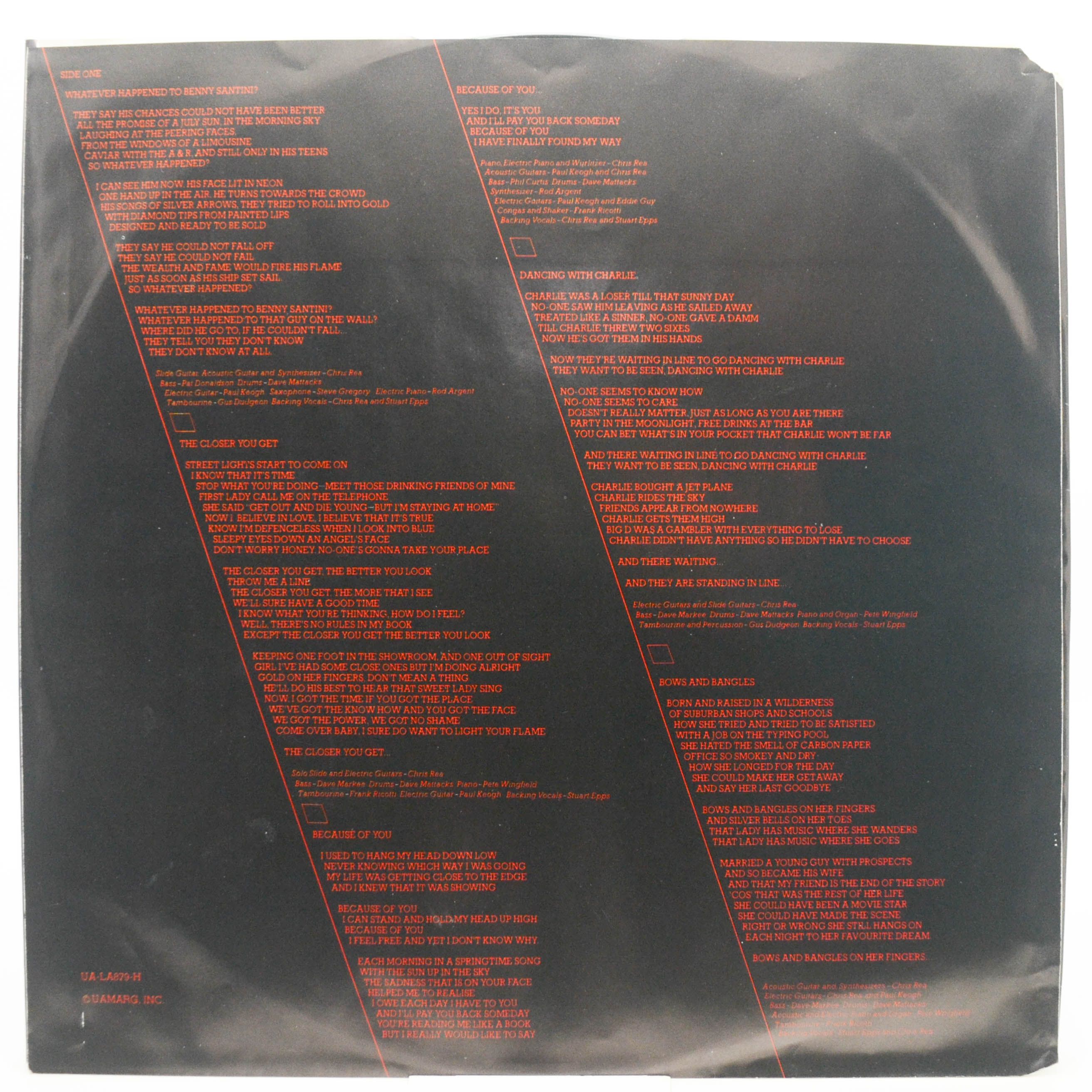 Chris Rea — Whatever Happened To Benny Santini? (USA), 1978