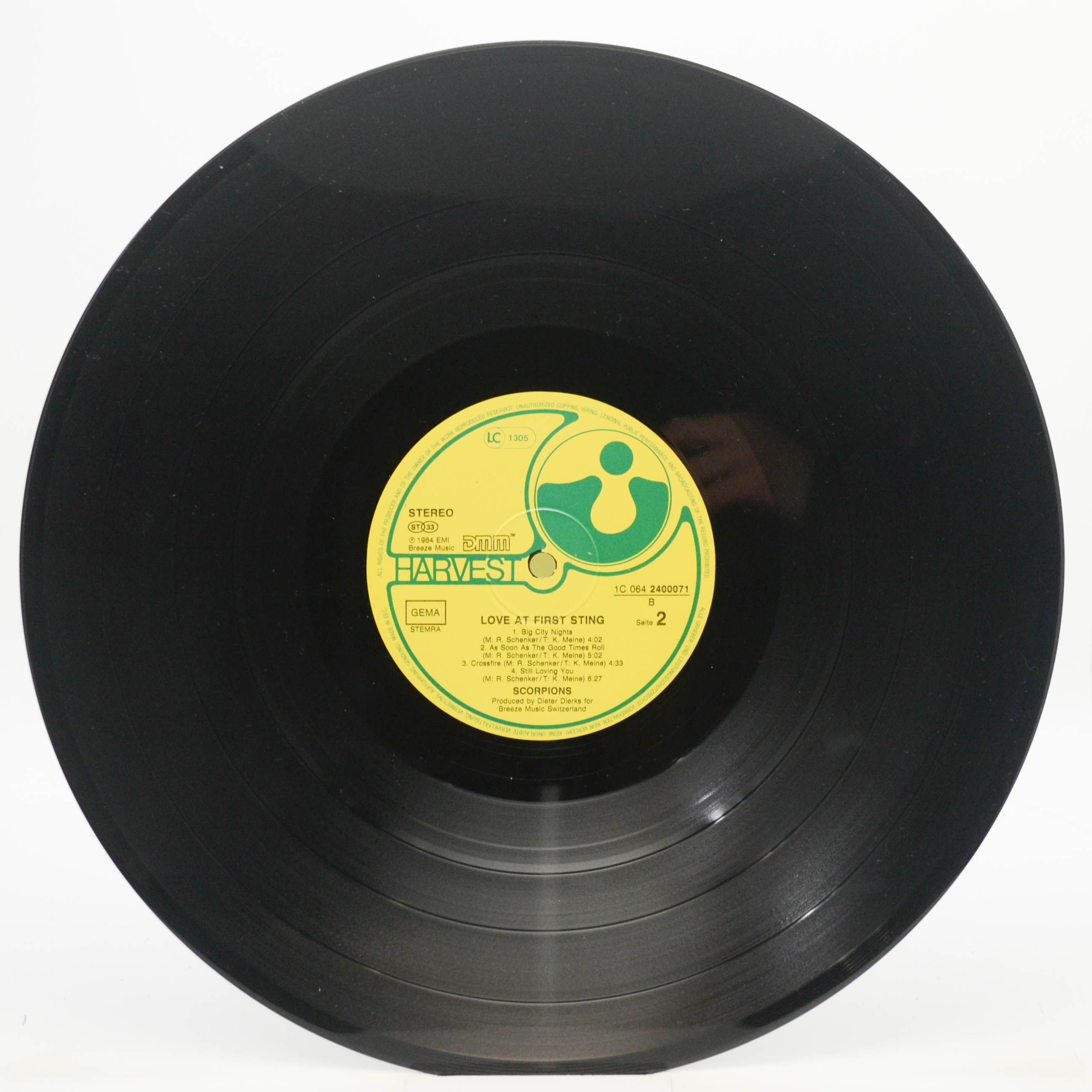 Scorpions — Love At First Sting, 1984