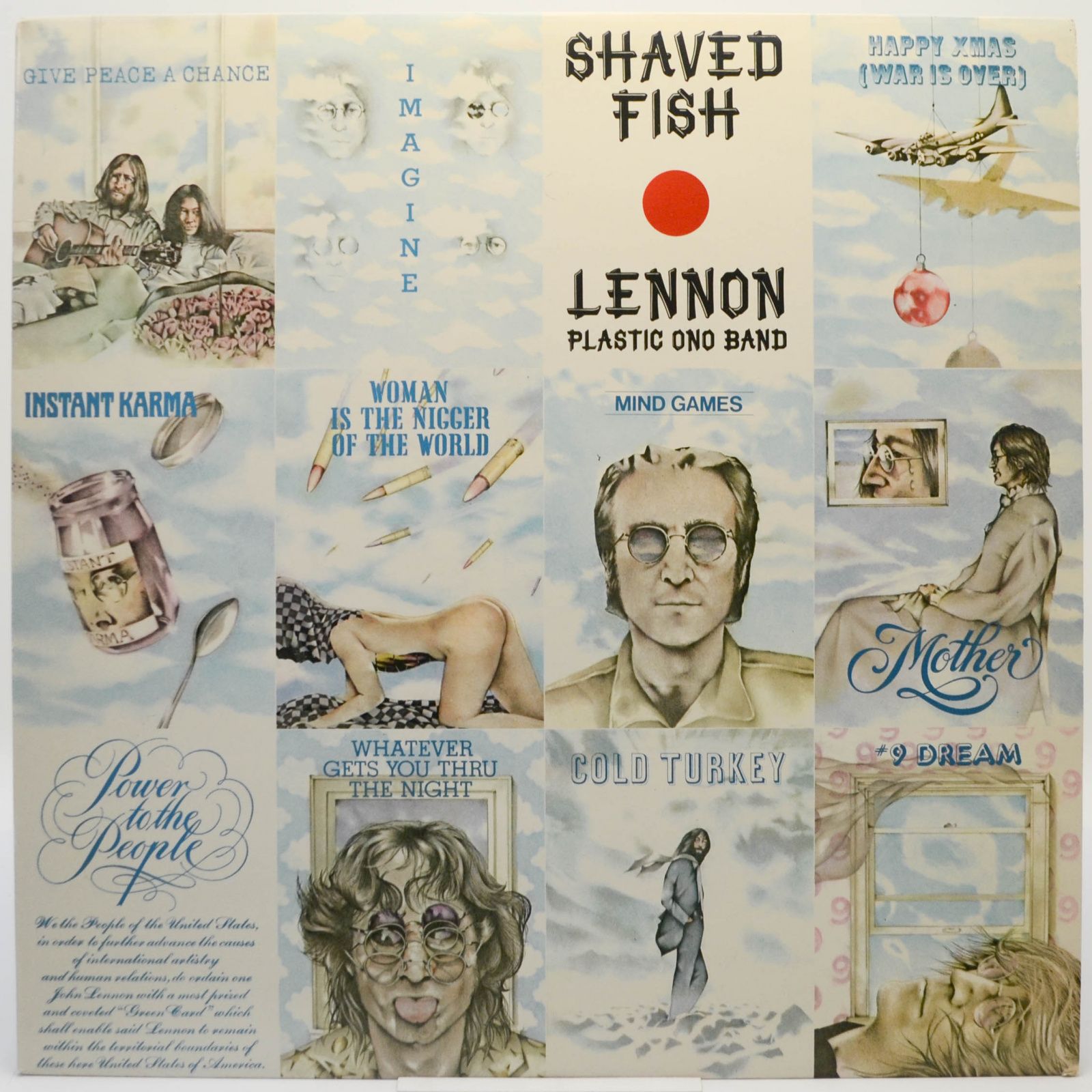 Shaved Fish, 1975