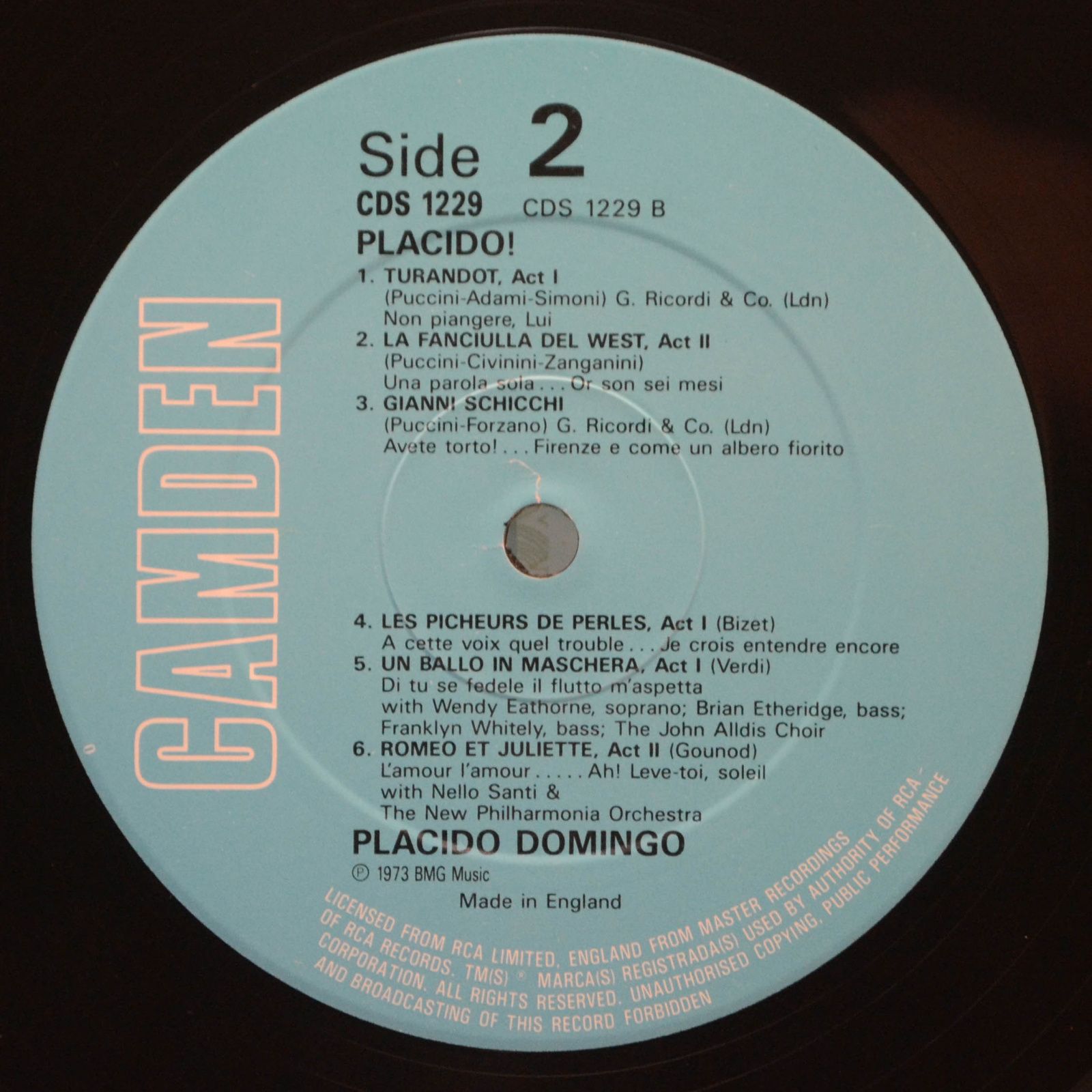 Placido Domingo — Placido!, 1988