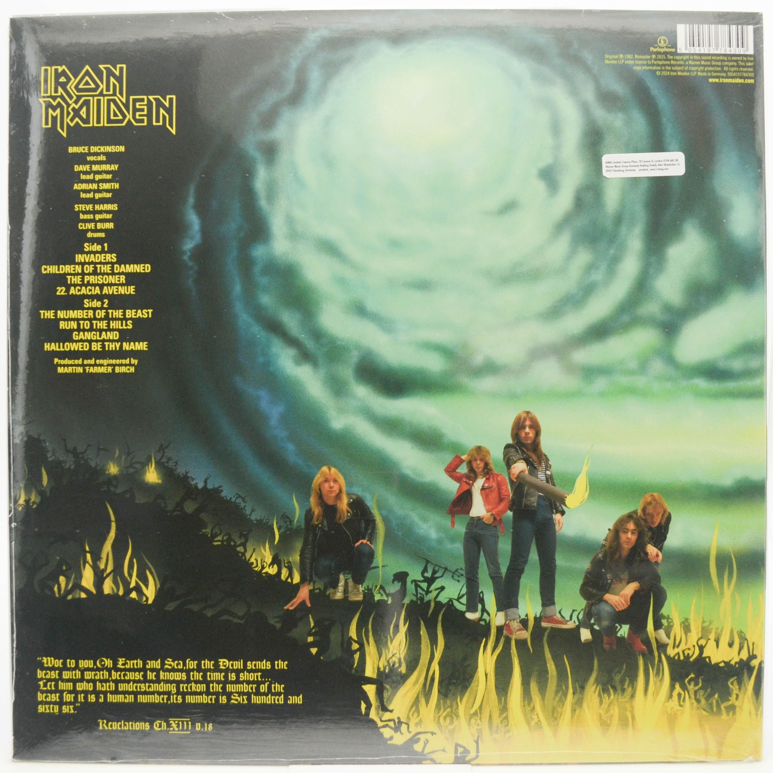 Iron Maiden — The Number Of The Beast, 1982