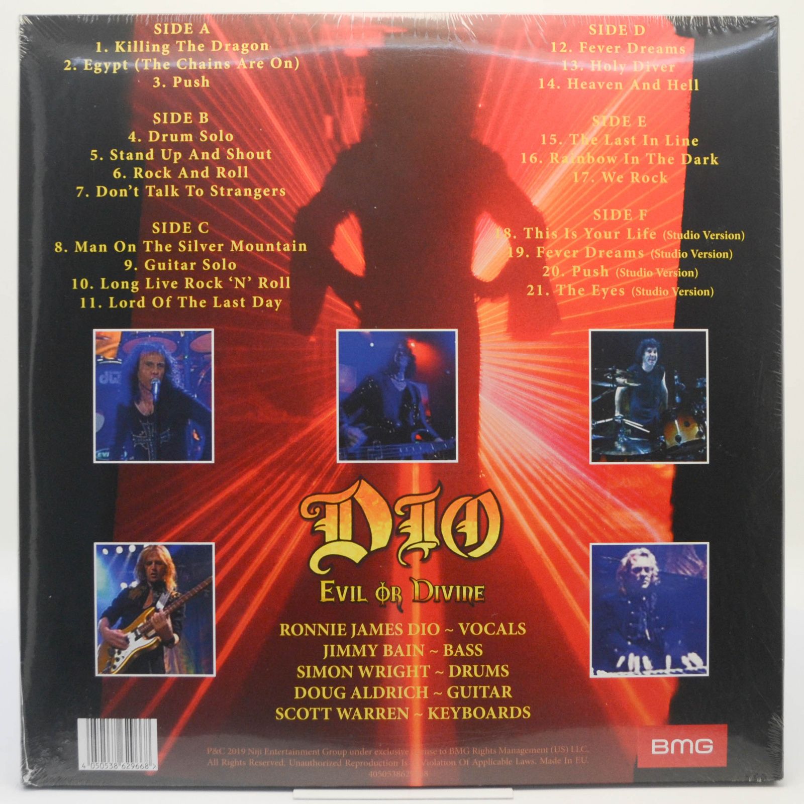 Dio — Evil Or Divine (3LP, 3D), 2003