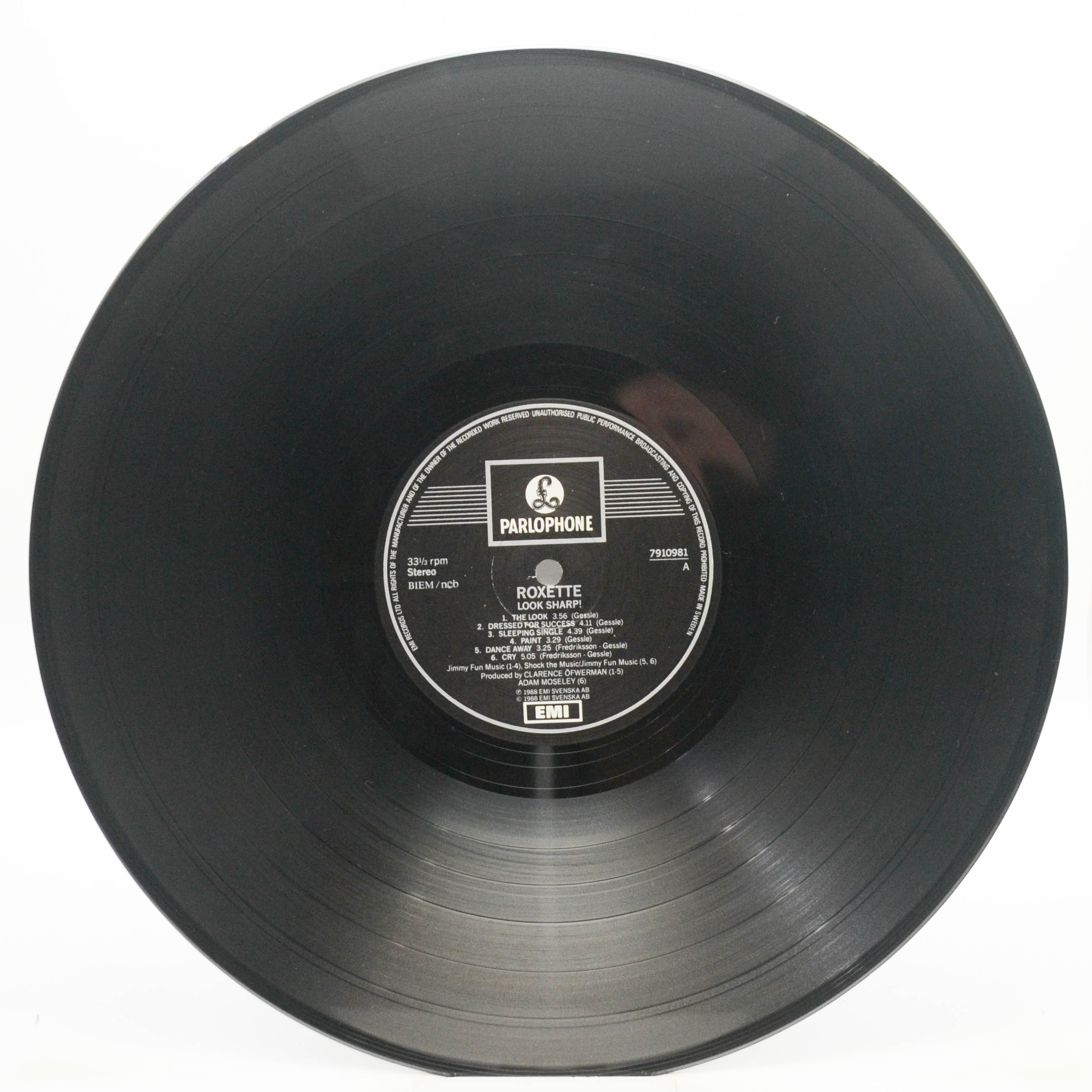 Roxette — Look Sharp! (1-st, Sweden), 1988