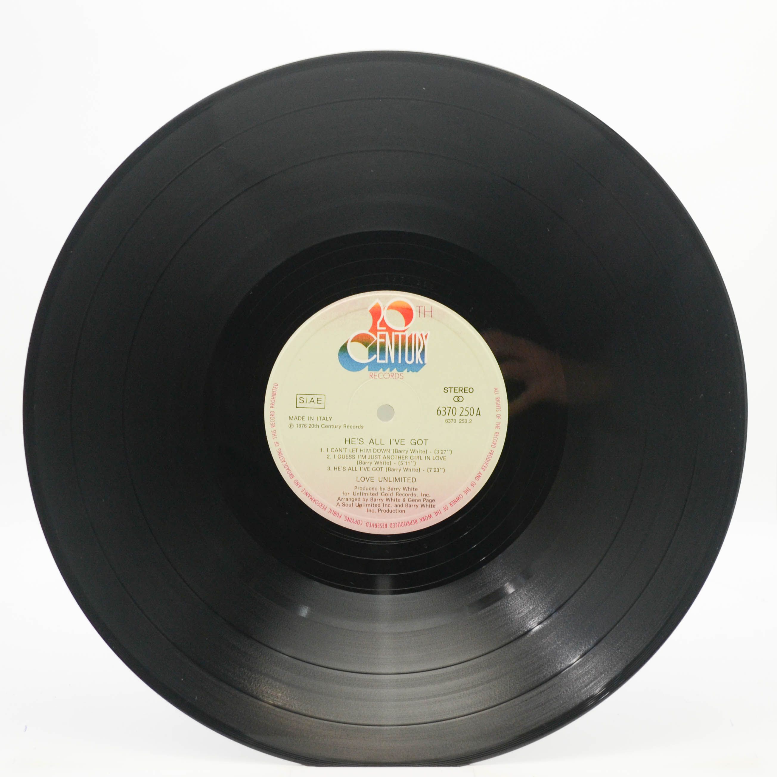 Love Unlimited — He's All I've Got, 1977