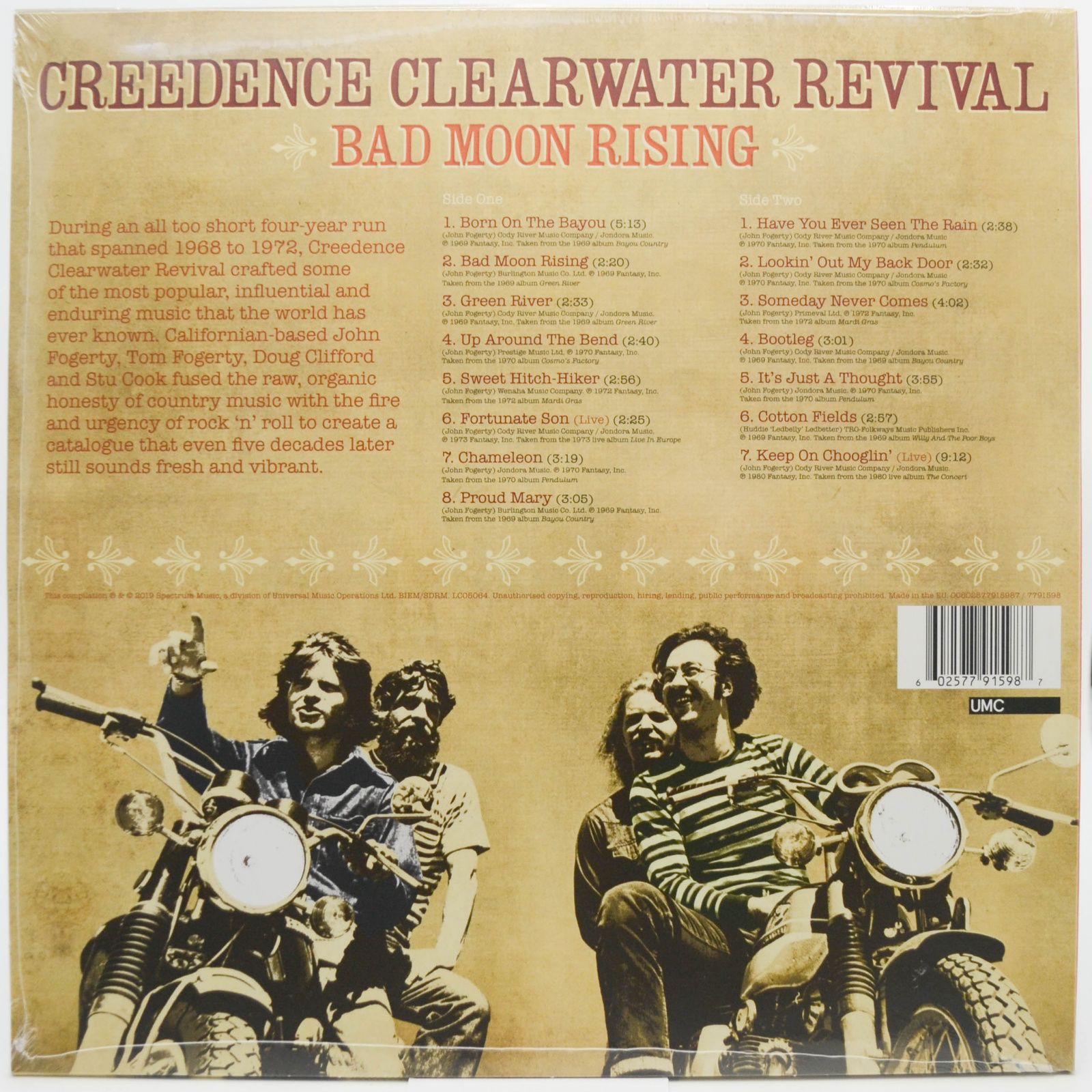Creedence Clearwater Revival — Bad Moon Rising - The Collection, 2013