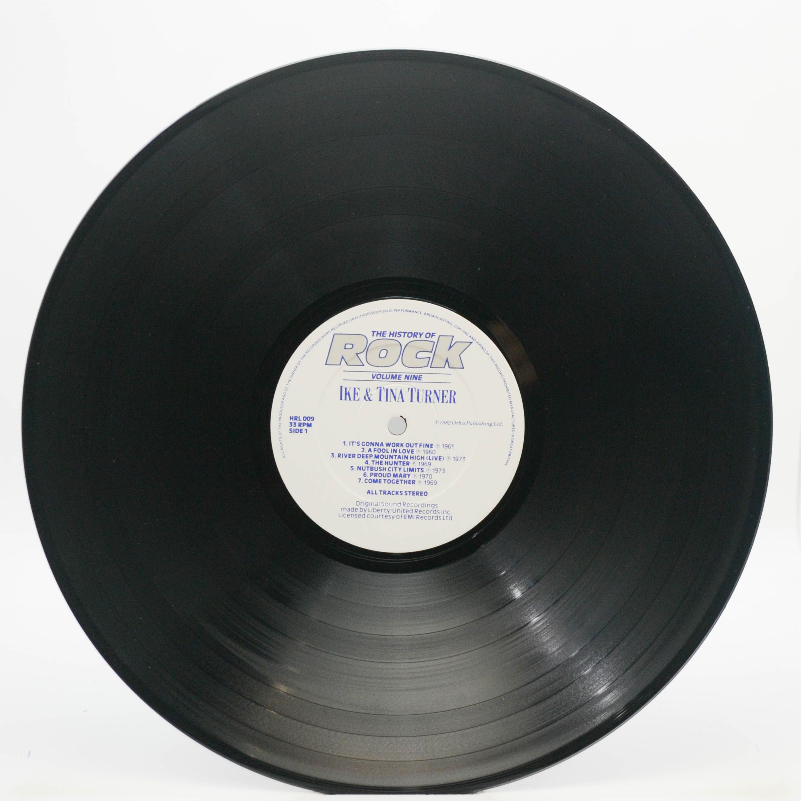 Ike & Tina Turner / James Brown / The Monkees / The Beach Boys — The History Of Rock (Volume Nine) (2LP, UK), 1982