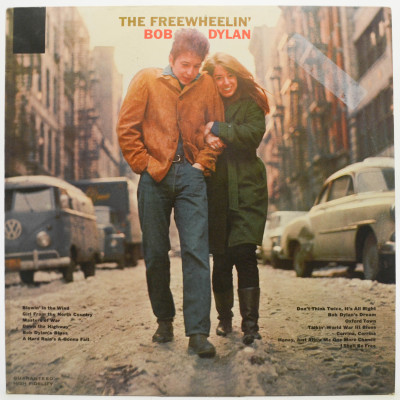 Виниловая пластинка The Freewheelin' Bob Dylan, 1963