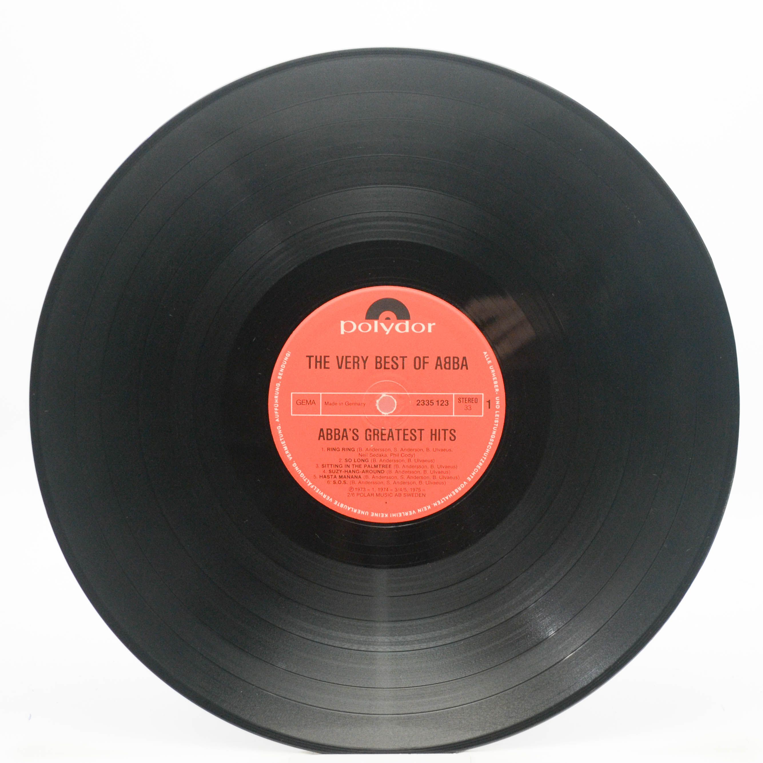 ABBA — The Very Best Of ABBA (ABBA's Greatest Hits) (2LP), 1976