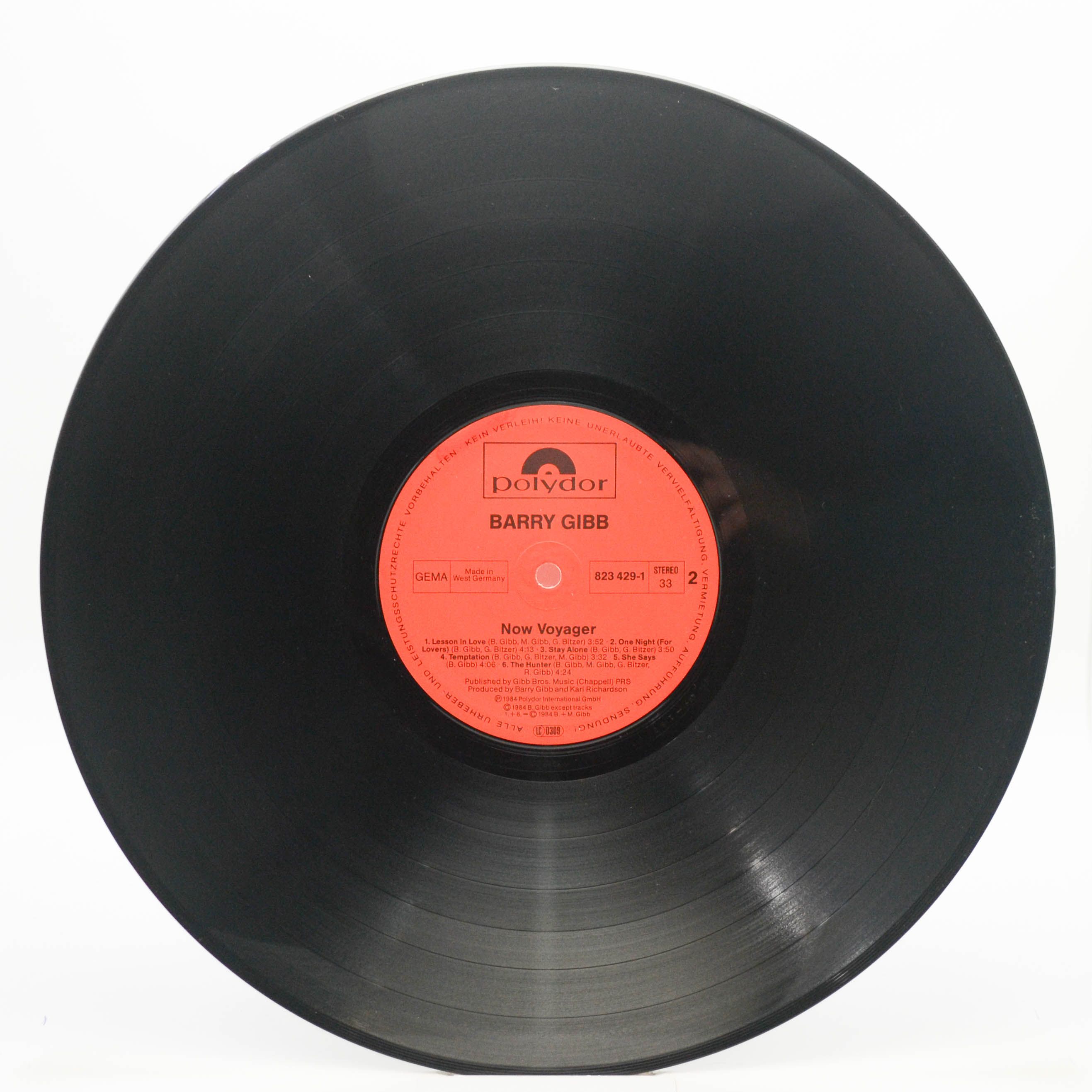 Barry Gibb — Now Voyager, 1984