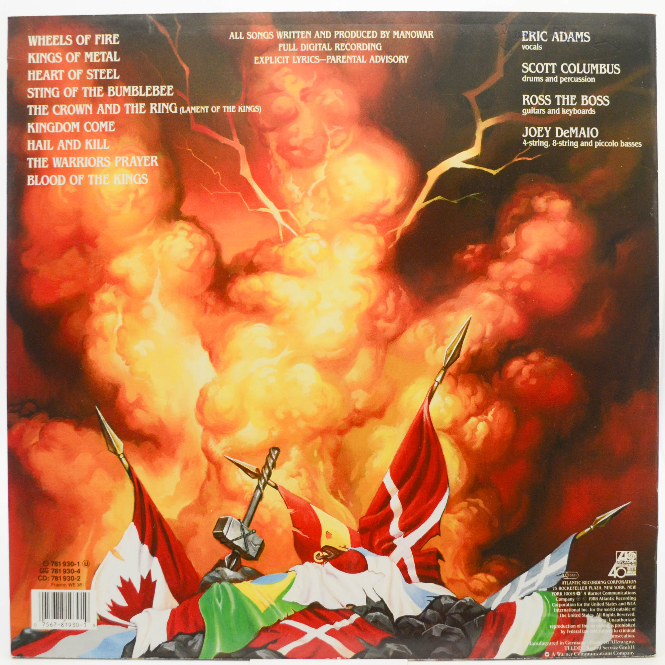 Sandra — Paintings In Yellow, 1990