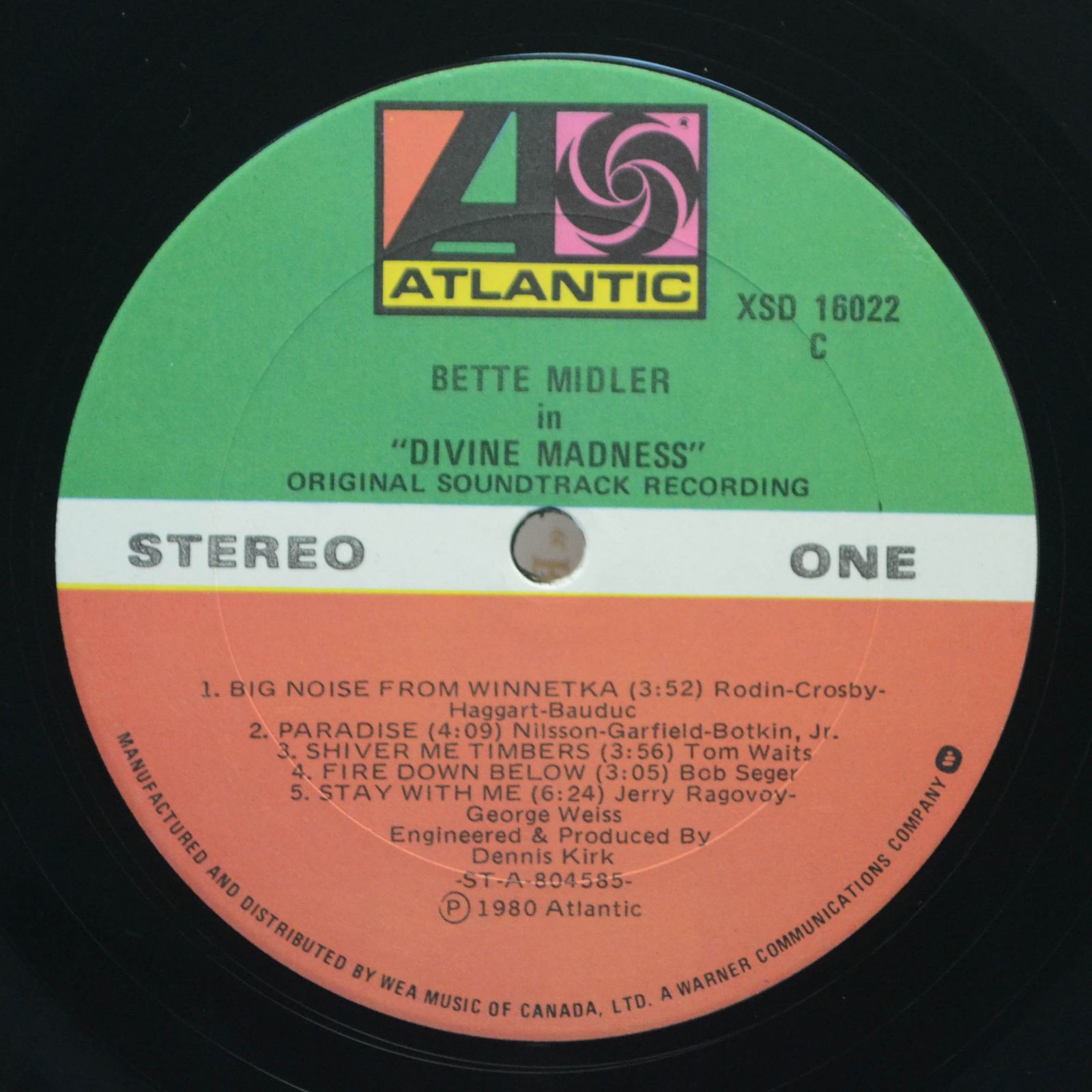 Bette Midler — Divine Madness, 1980