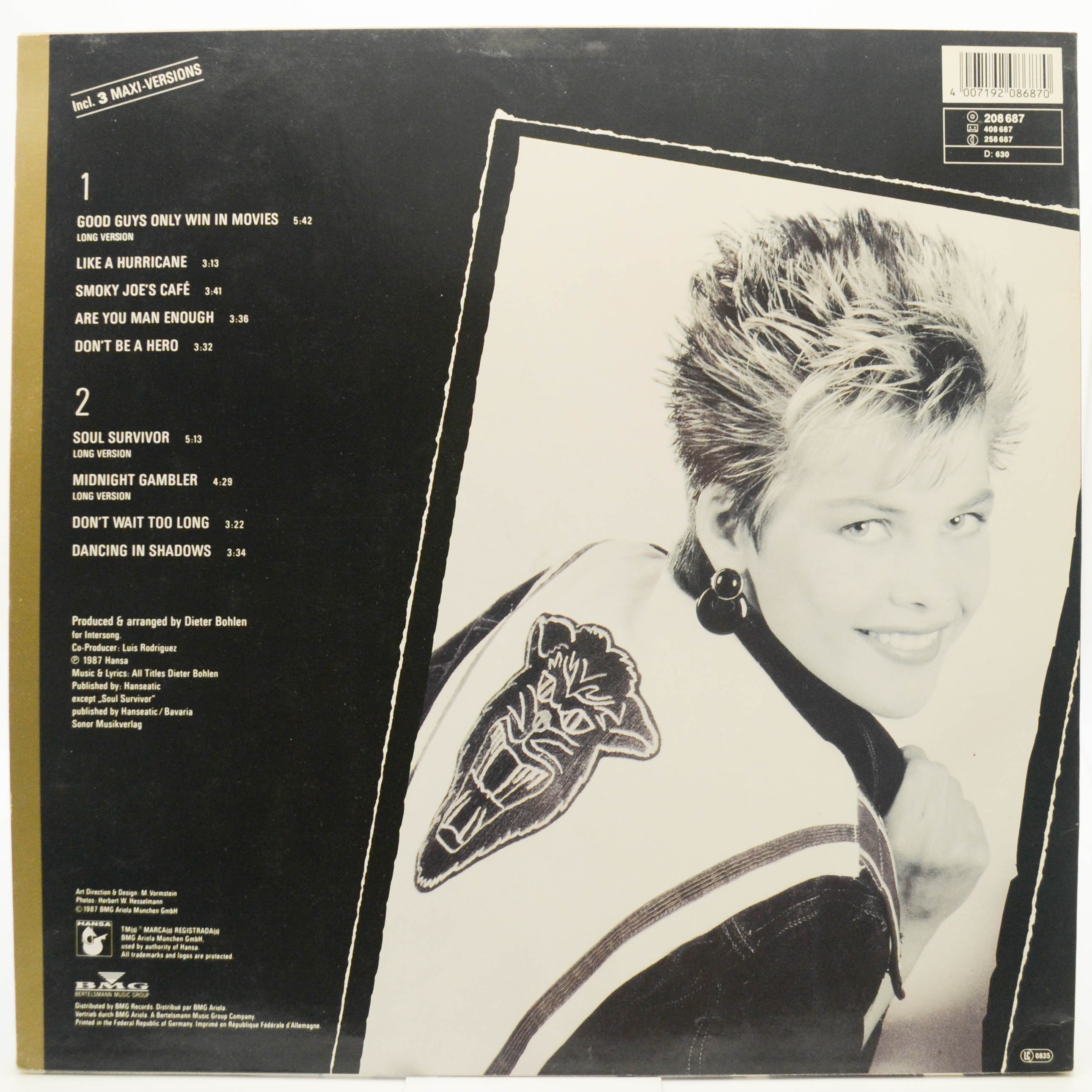 C.C. Catch — Like A Hurricane, 1987