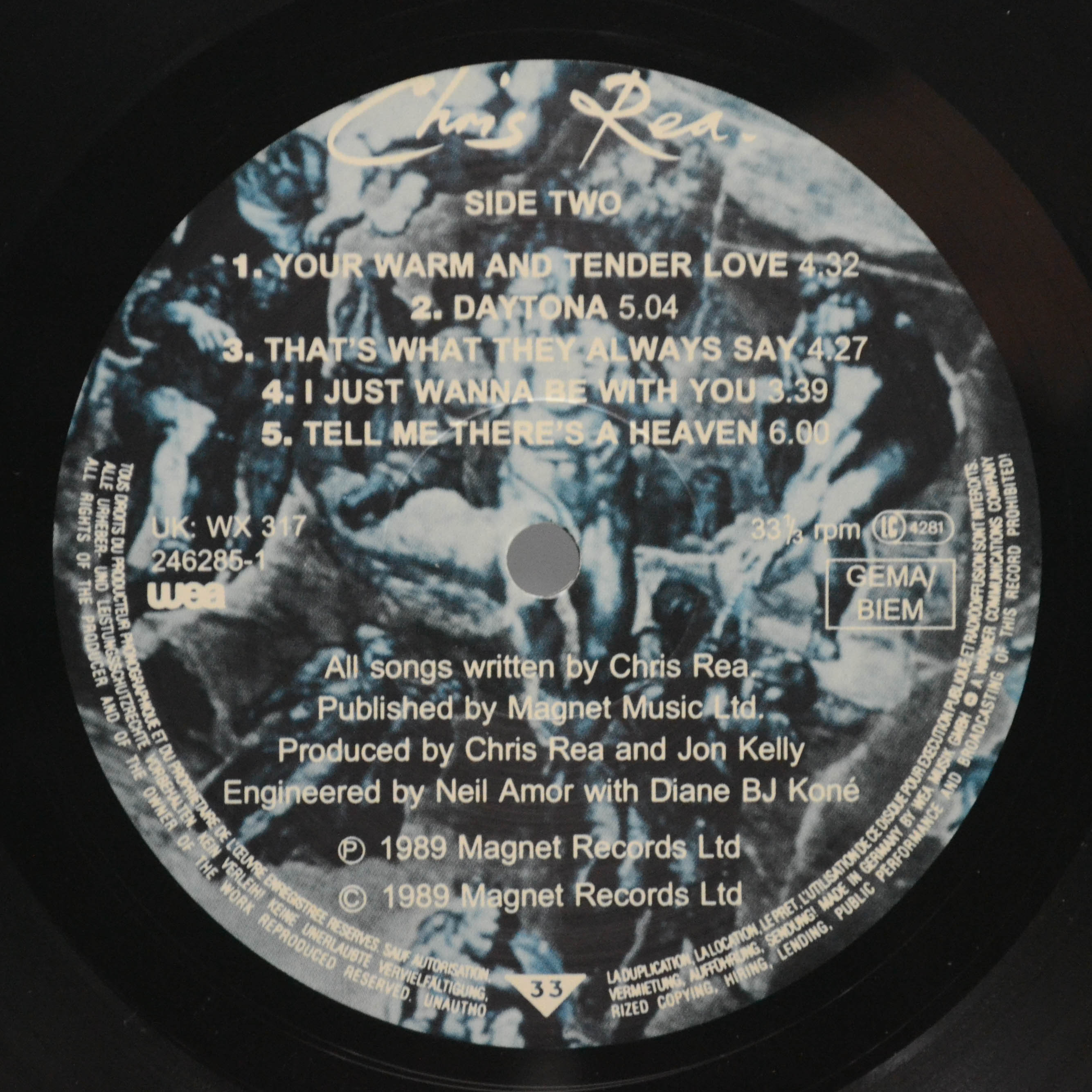 Chris Rea — The Road To Hell, 1989