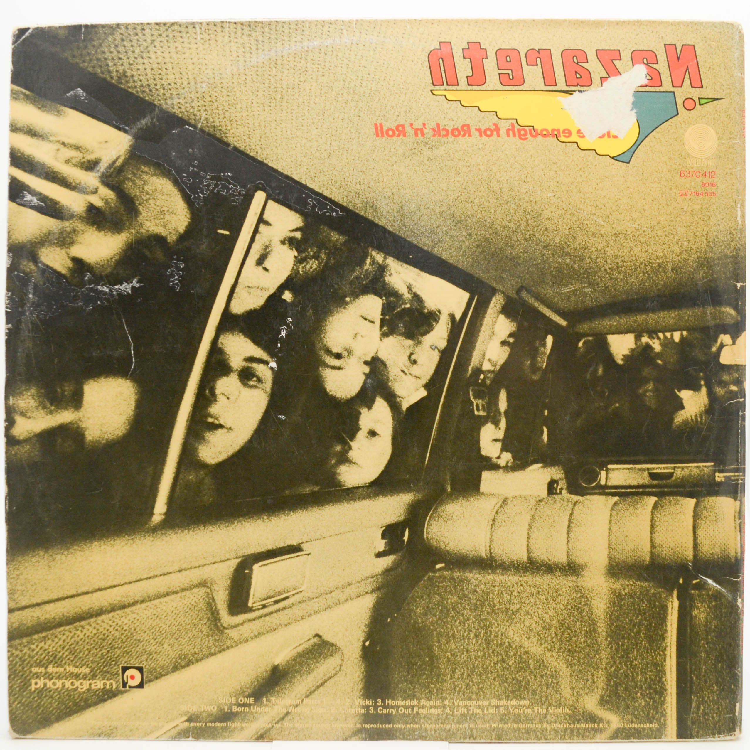 Nazareth — Close Enough For Rock 'N' Roll, 1976