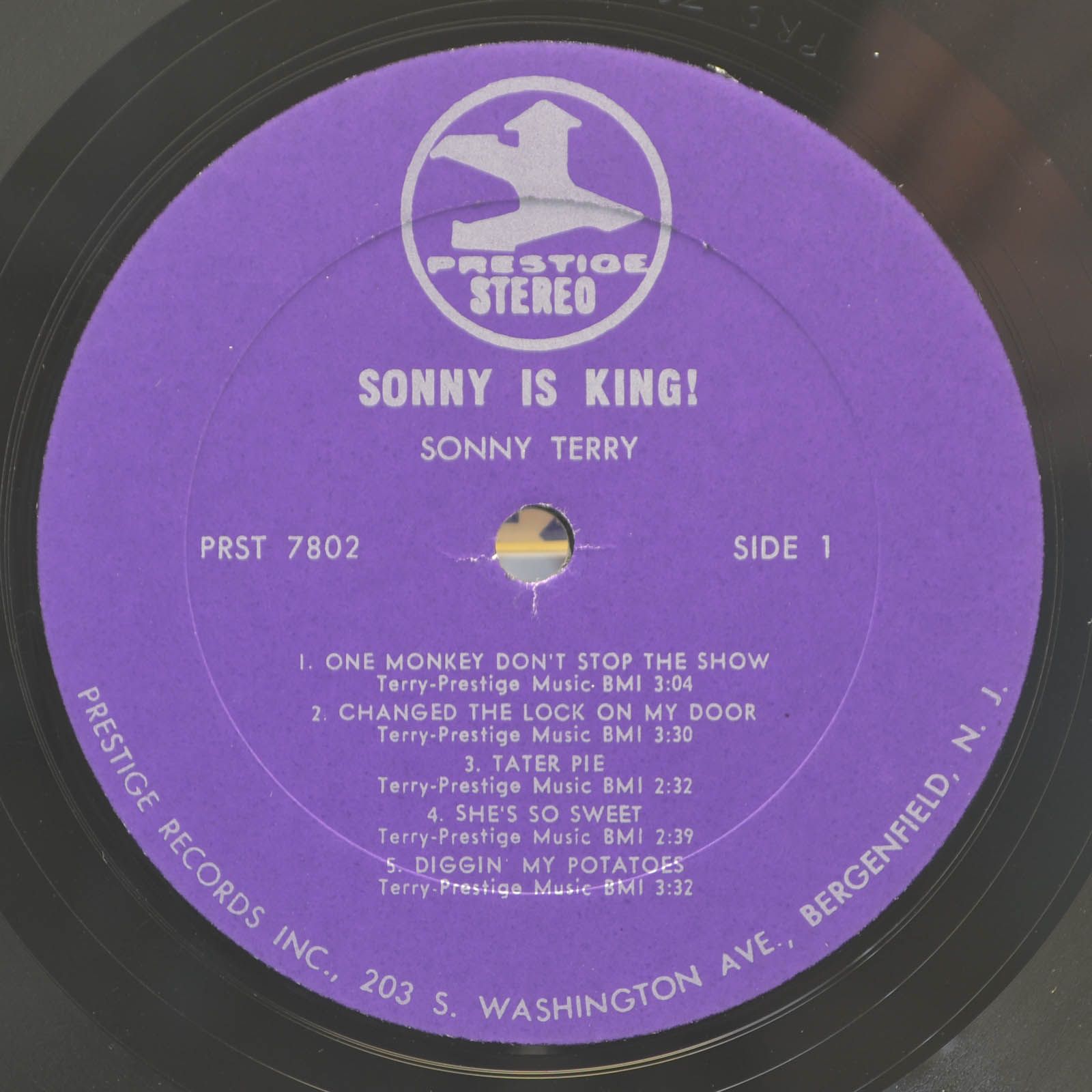 Sonny Terry — Sonny Is King (USA), 1963