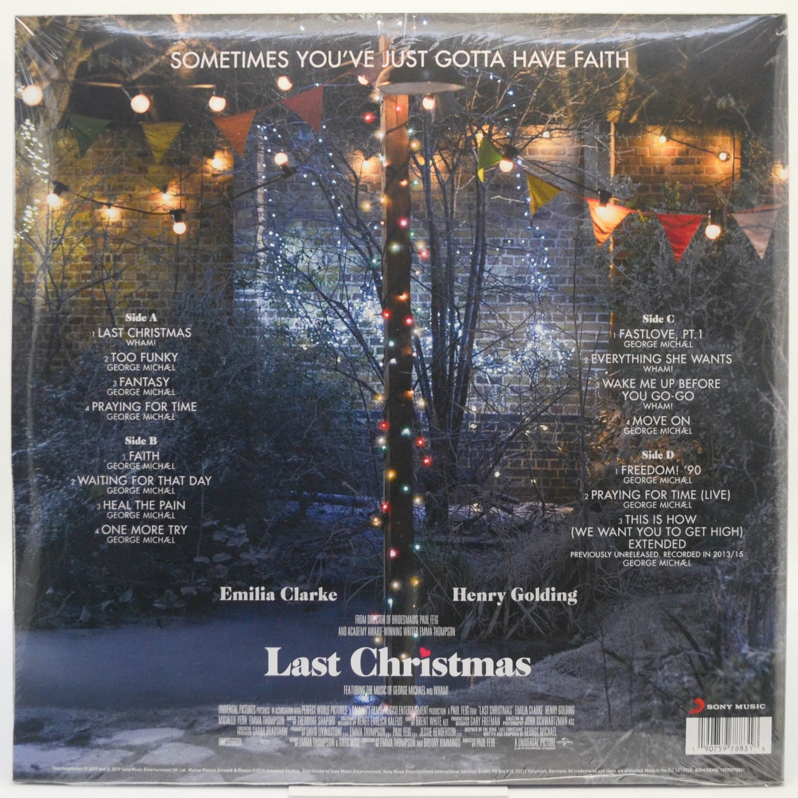 George Michael & Wham! — Last Christmas (The Original Motion Picture Soundtrack) (2LP), 2019