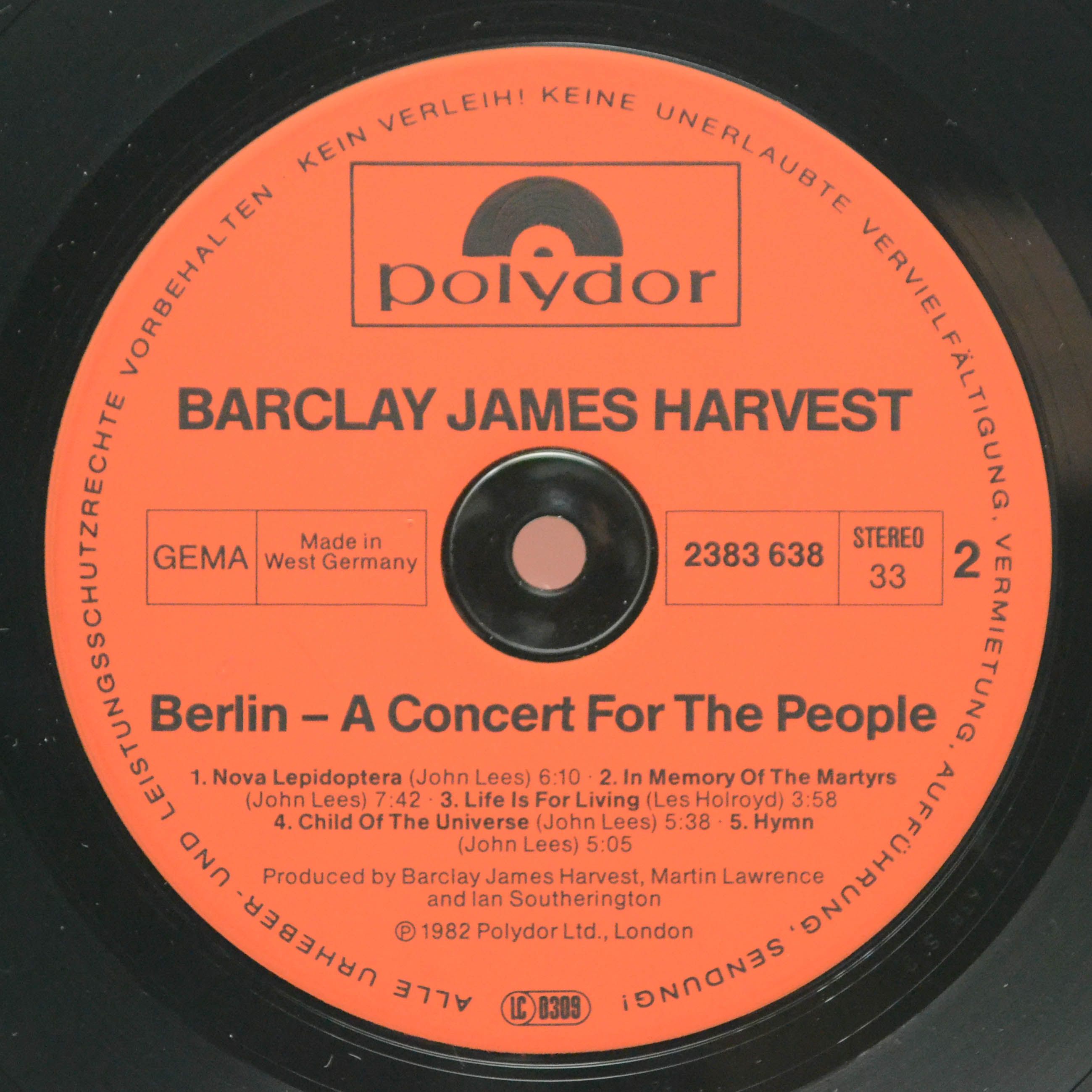 Barclay James Harvest — Berlin - A Concert For The People, 1982