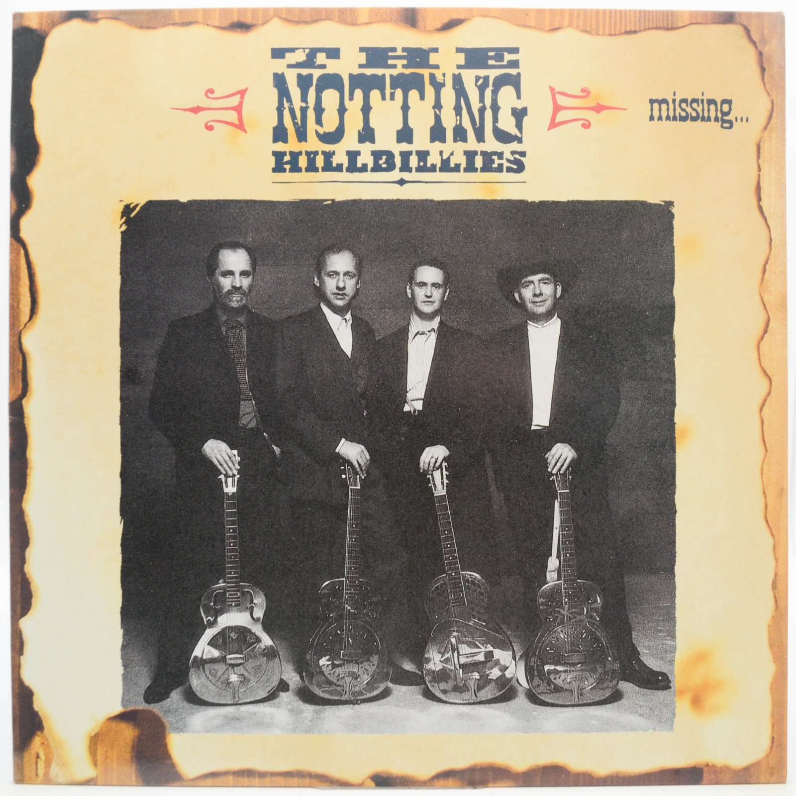 Виниловая пластинка Notting Hillbillies — Missing...Presumed Having A Good Time, 1990