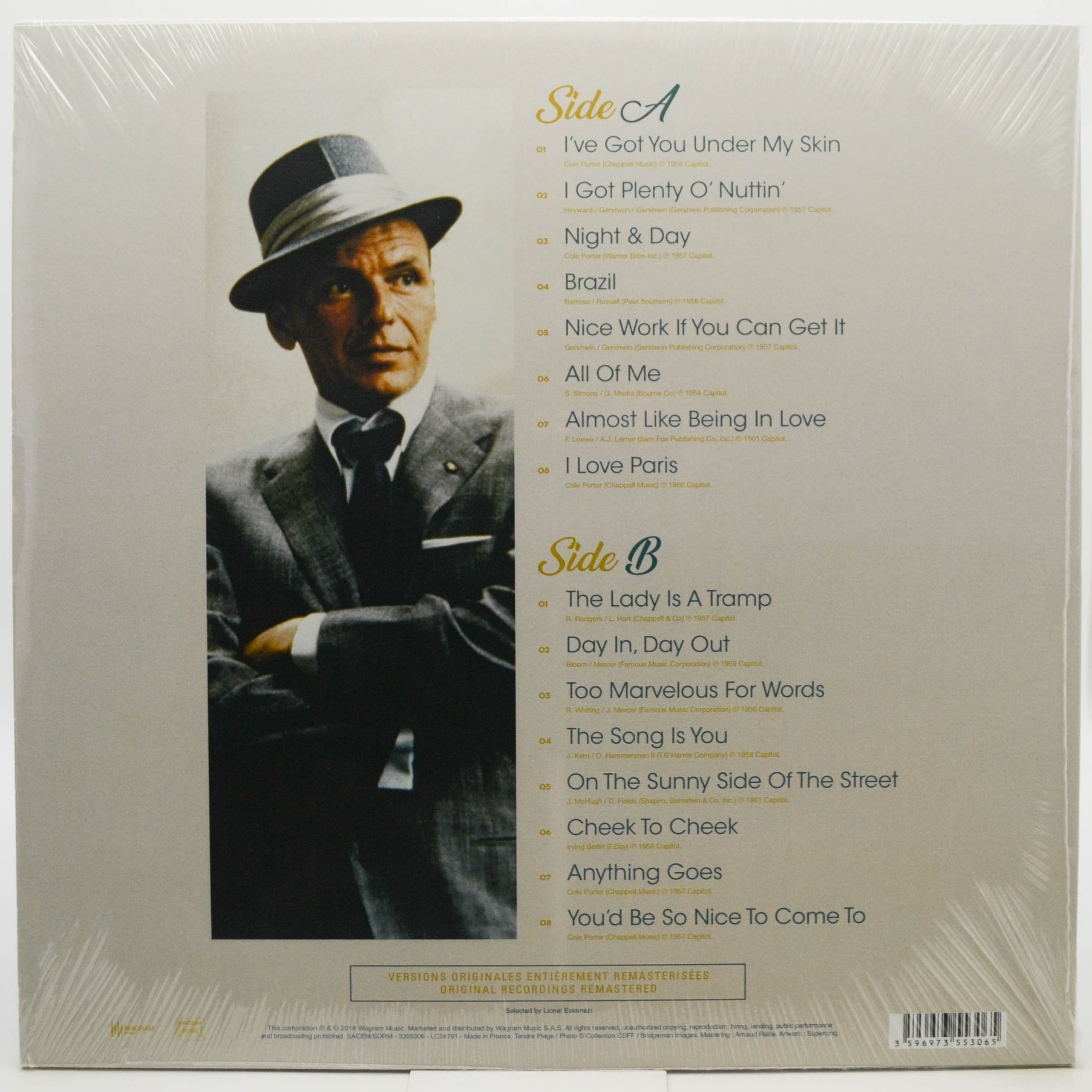 Виниловая пластинка Frank Sinatra — The Jazz Crooner, 2018