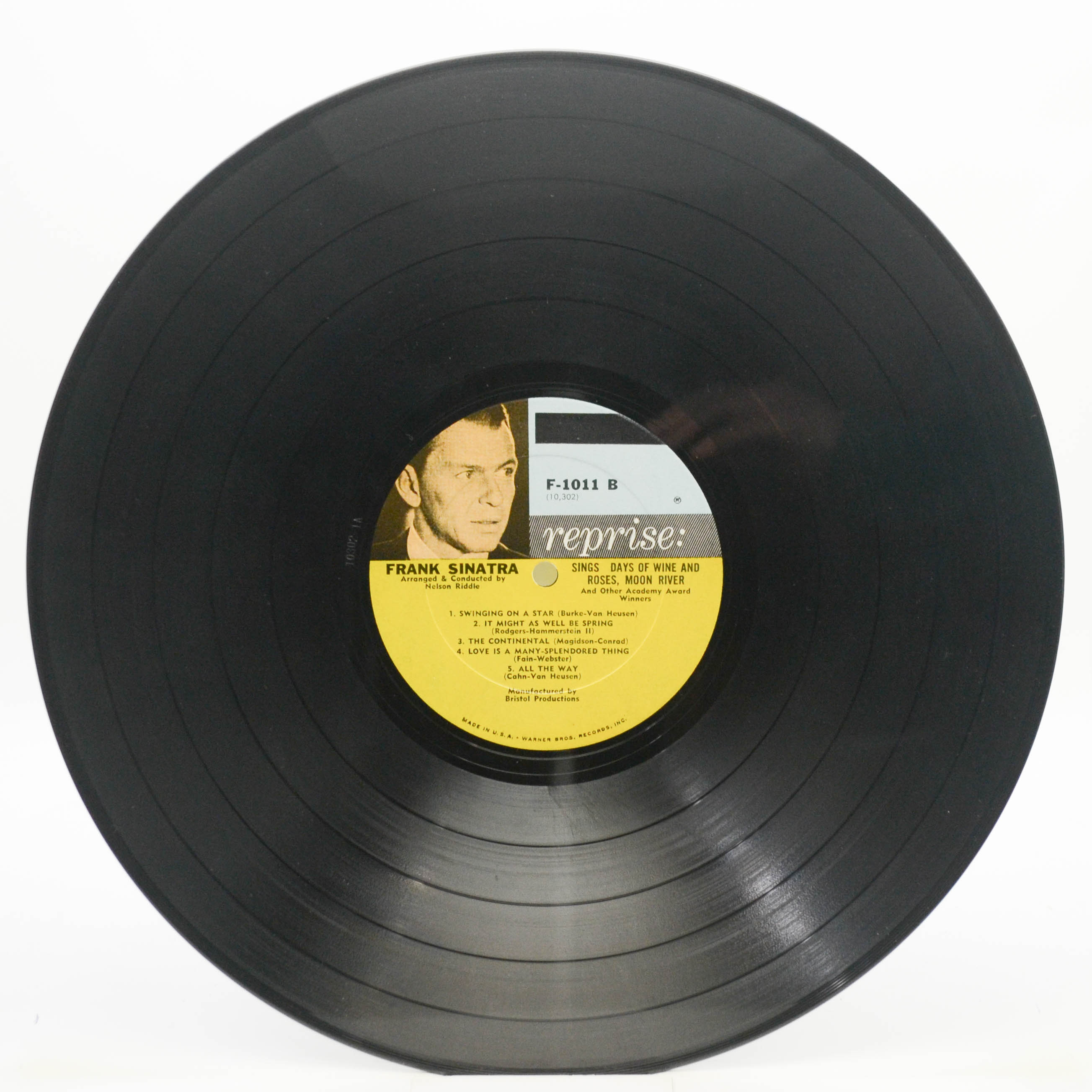 Frank Sinatra — Sings Days Of Wine And Roses, Moon River, And Other Academy Award Winners (1-st, USA), 1964