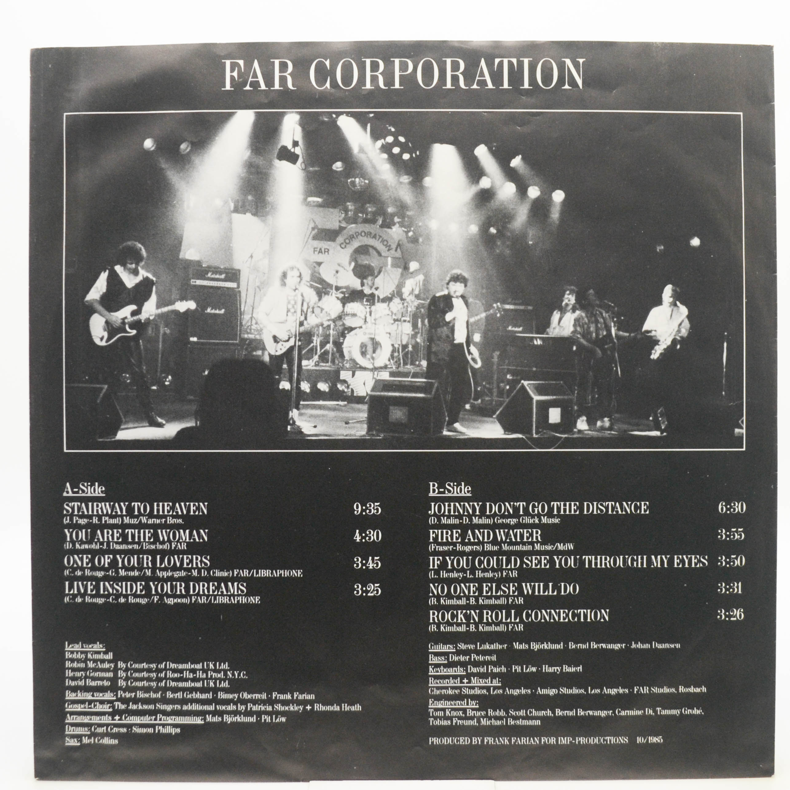 Far Corporation — Division One (The Album), 1985