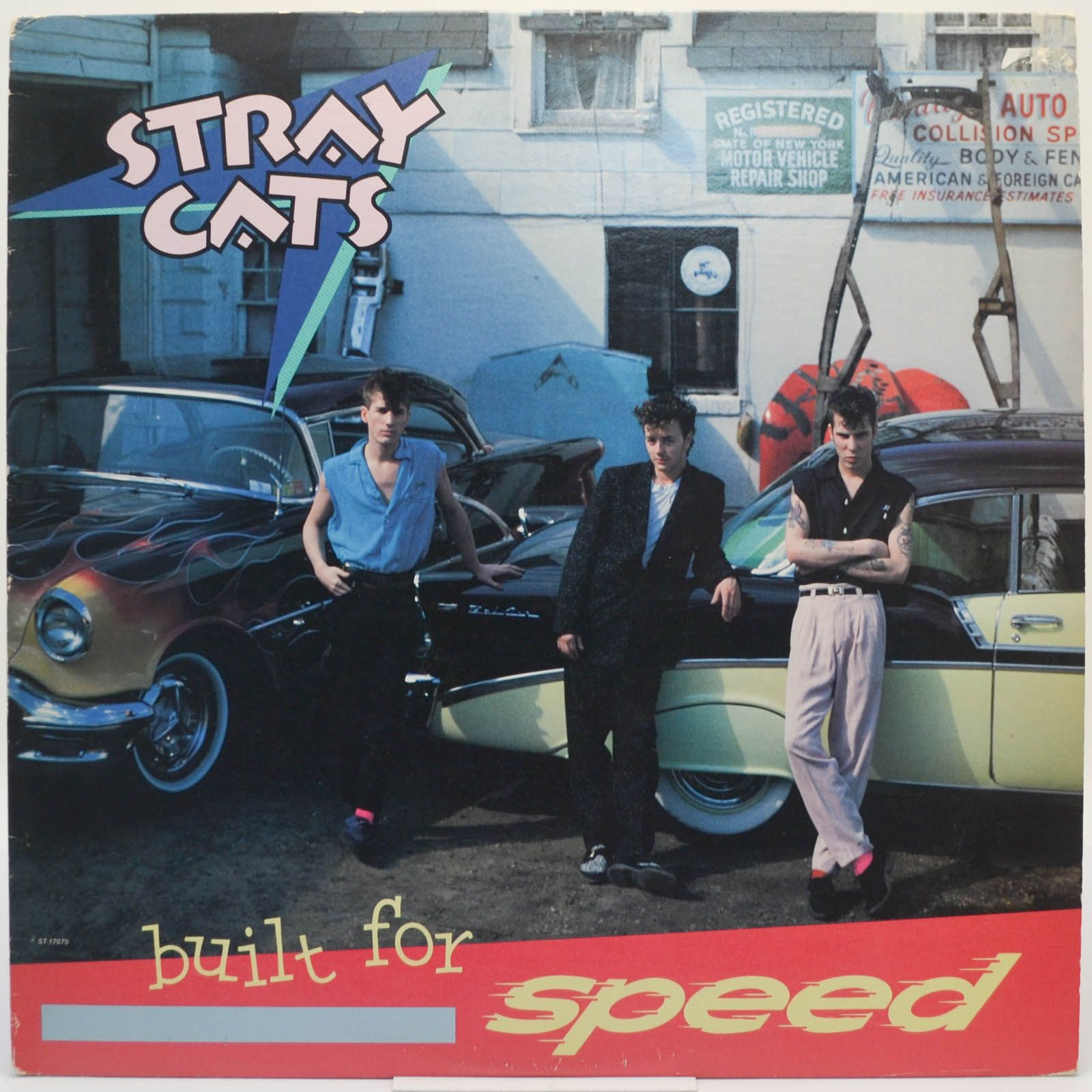 Stray Cats — Built For Speed (1-st, USA), 1982