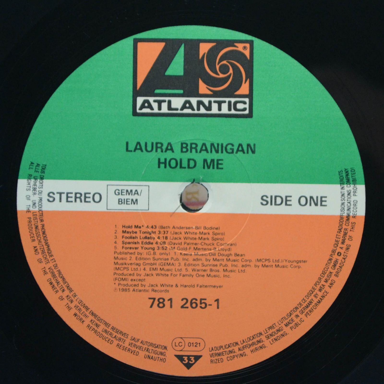 Laura Branigan — Hold Me, 1985