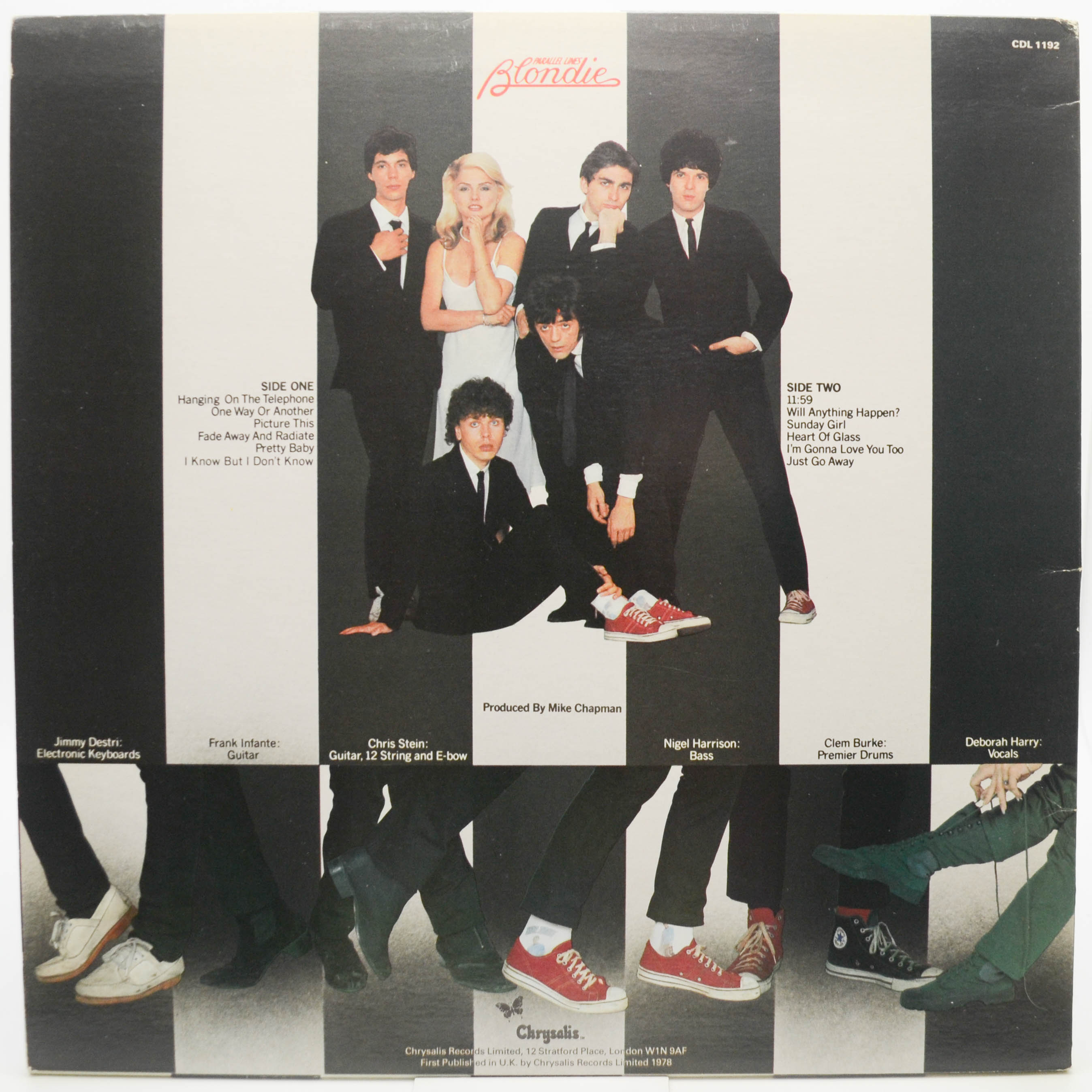 Blondie — Parallel Lines (UK), 1978