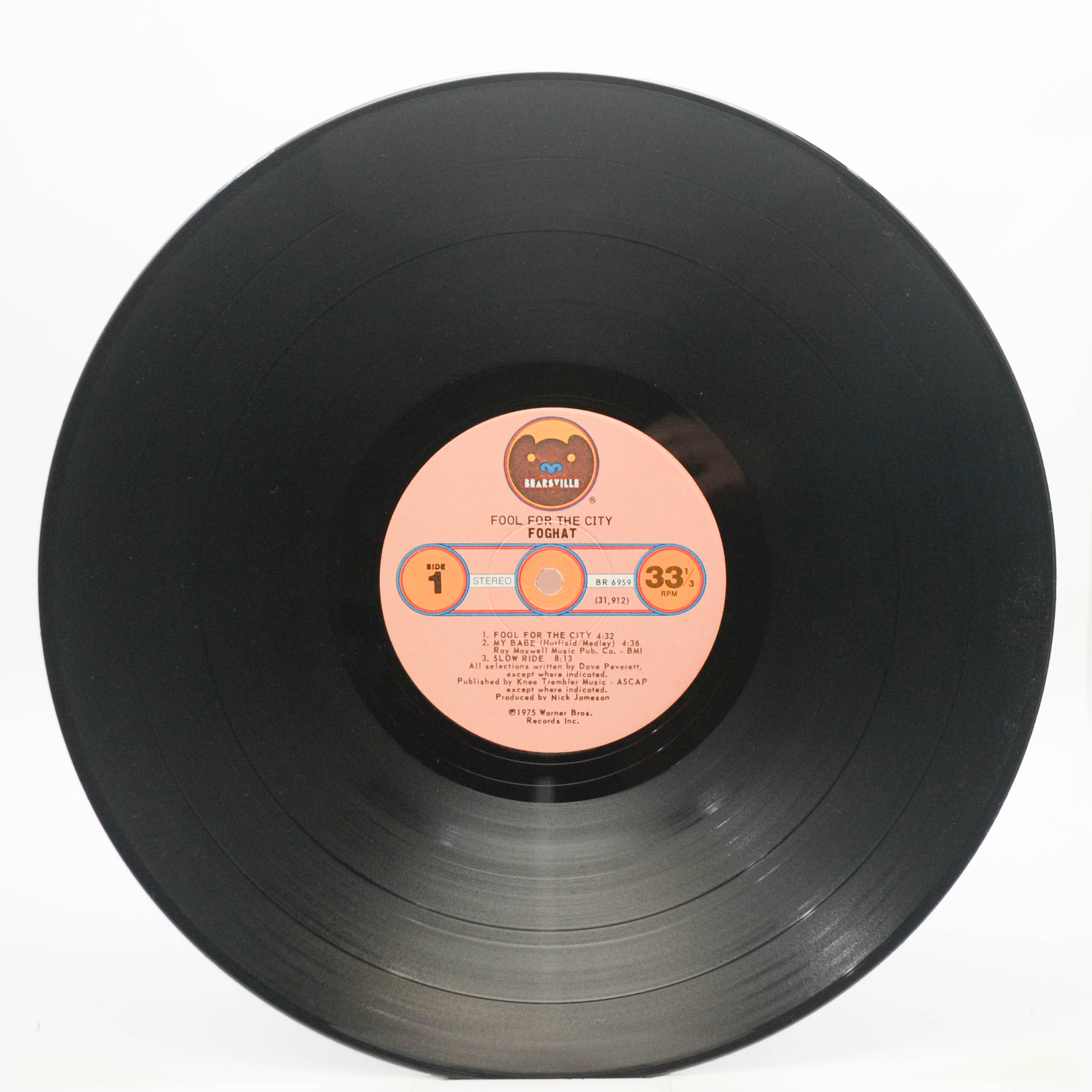 Foghat — Fool For The City (USA), 1975