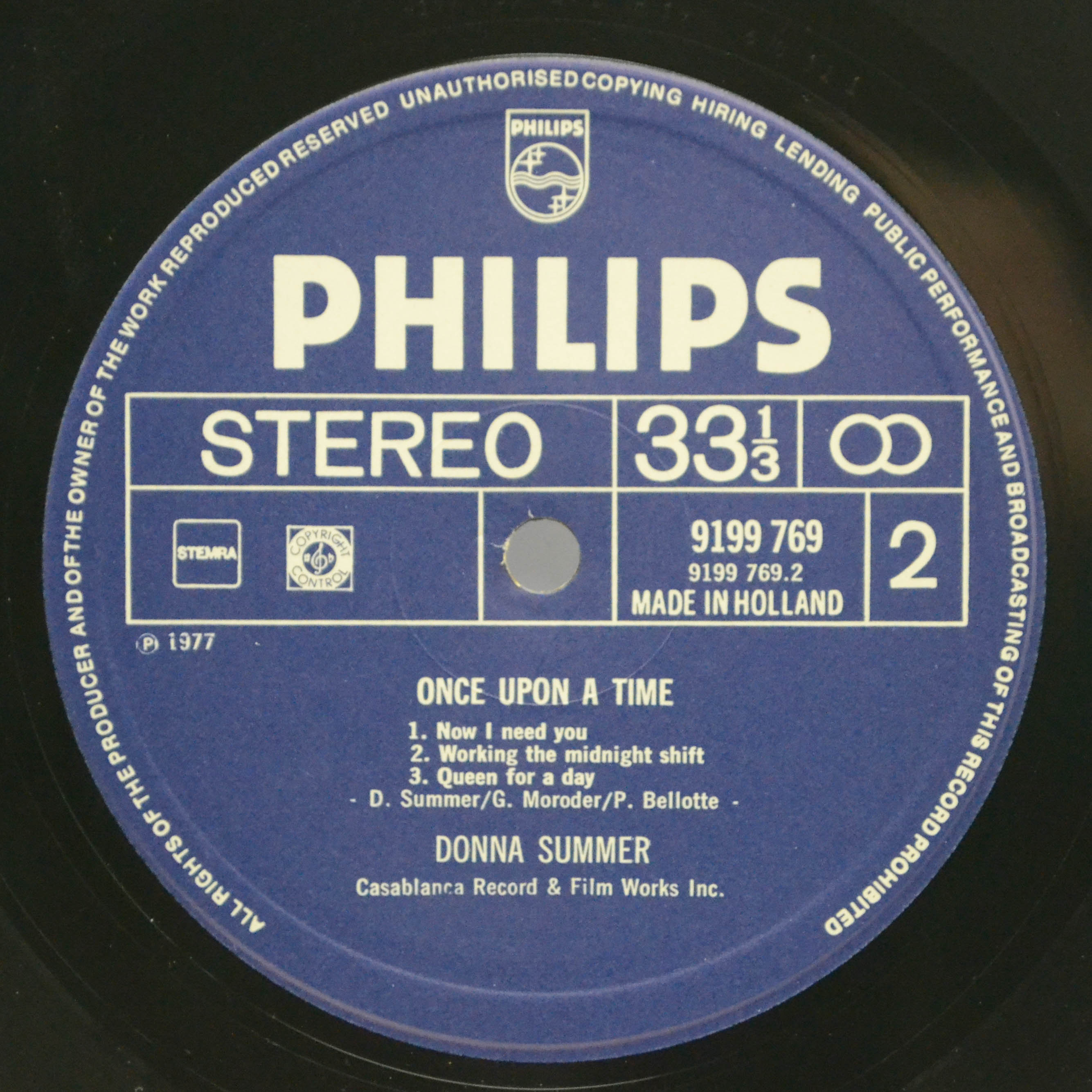 Виниловая пластинка Donna Summer — Once Upon A Time... (2LP), 1977