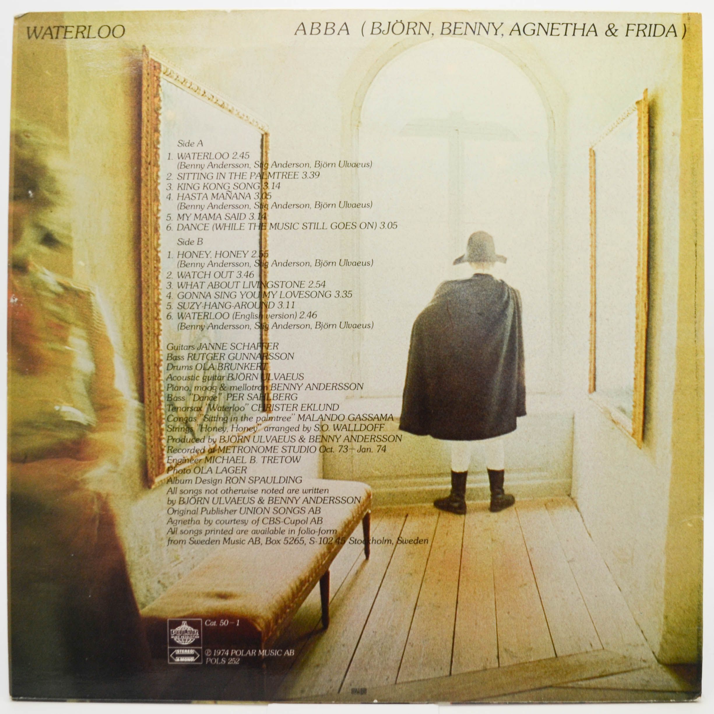 ABBA, Björn, Benny, Agnetha & Frida — Waterloo (1-st, Sweden), 1974