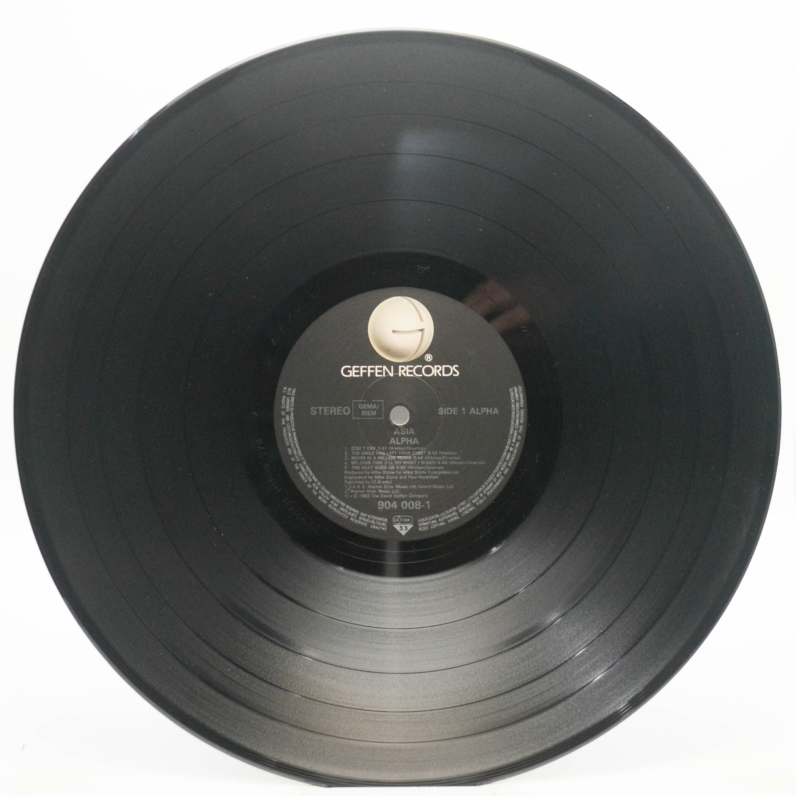 Asia — Alpha, 1986