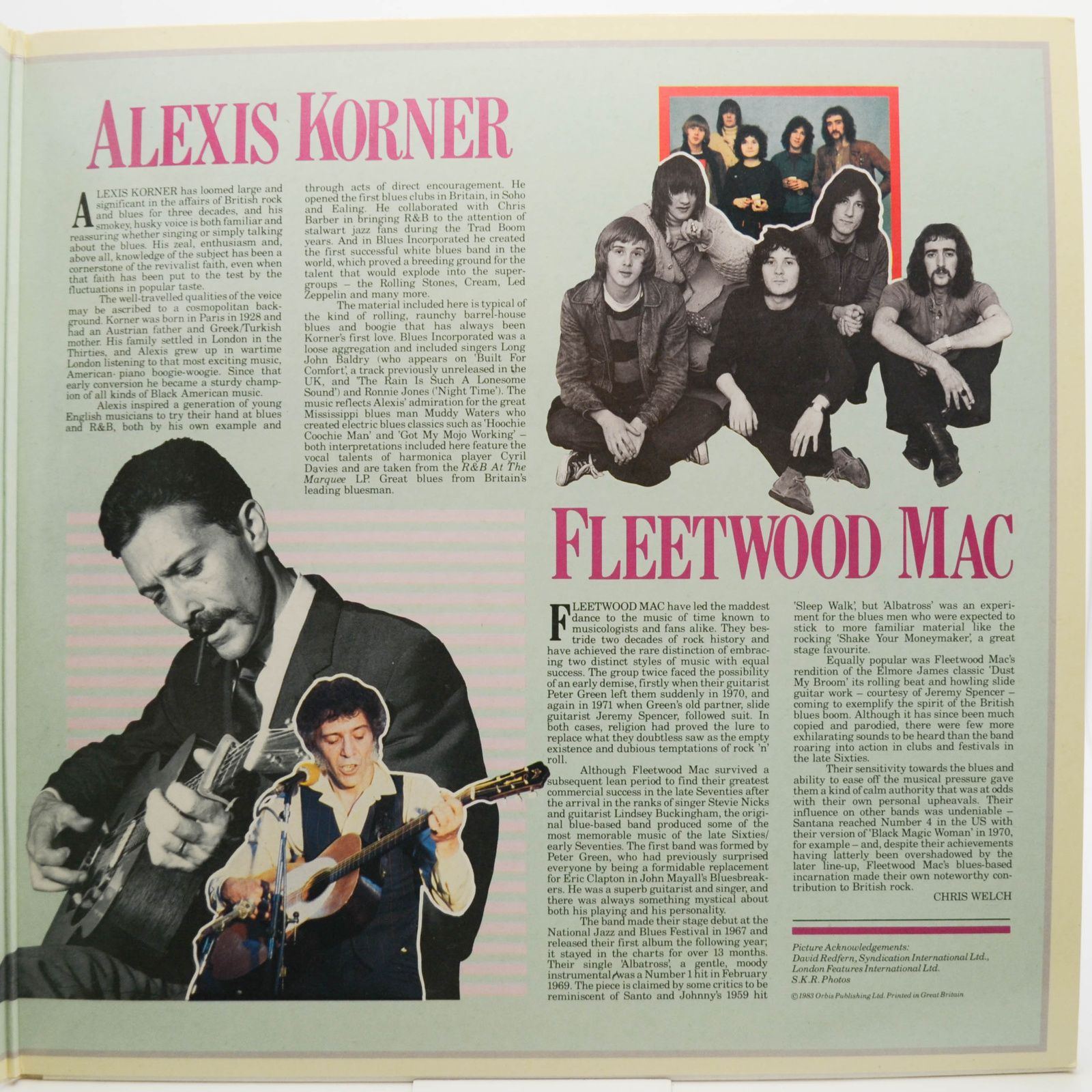 B. B. King / The Yardbirds / Alexis Korner / Fleetwood Mac — The History Of Rock (Volume Twelve) (2LP, UK), 1983