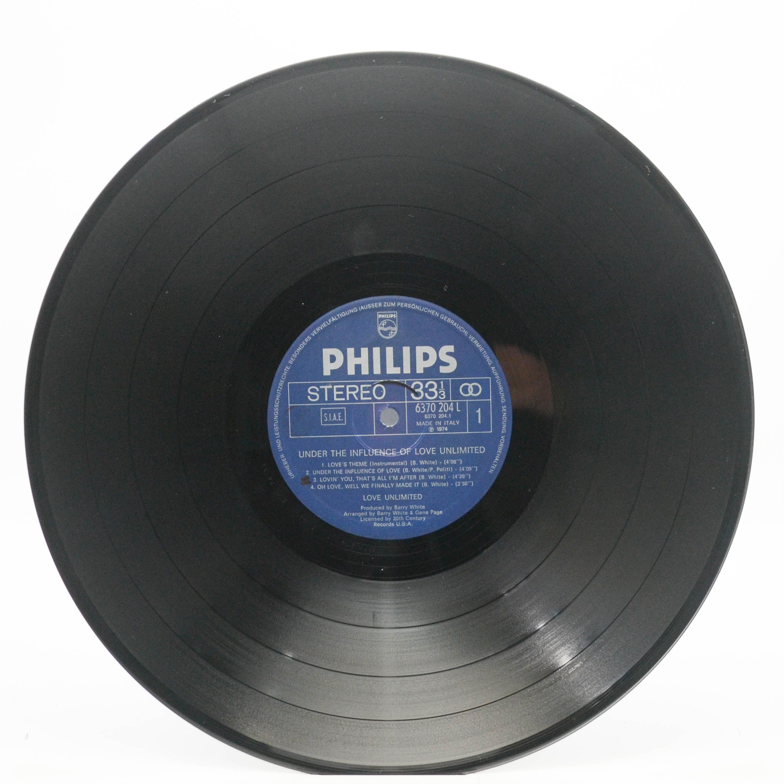 Love Unlimited — Under The Influence Of... Love Unlimited, 1974