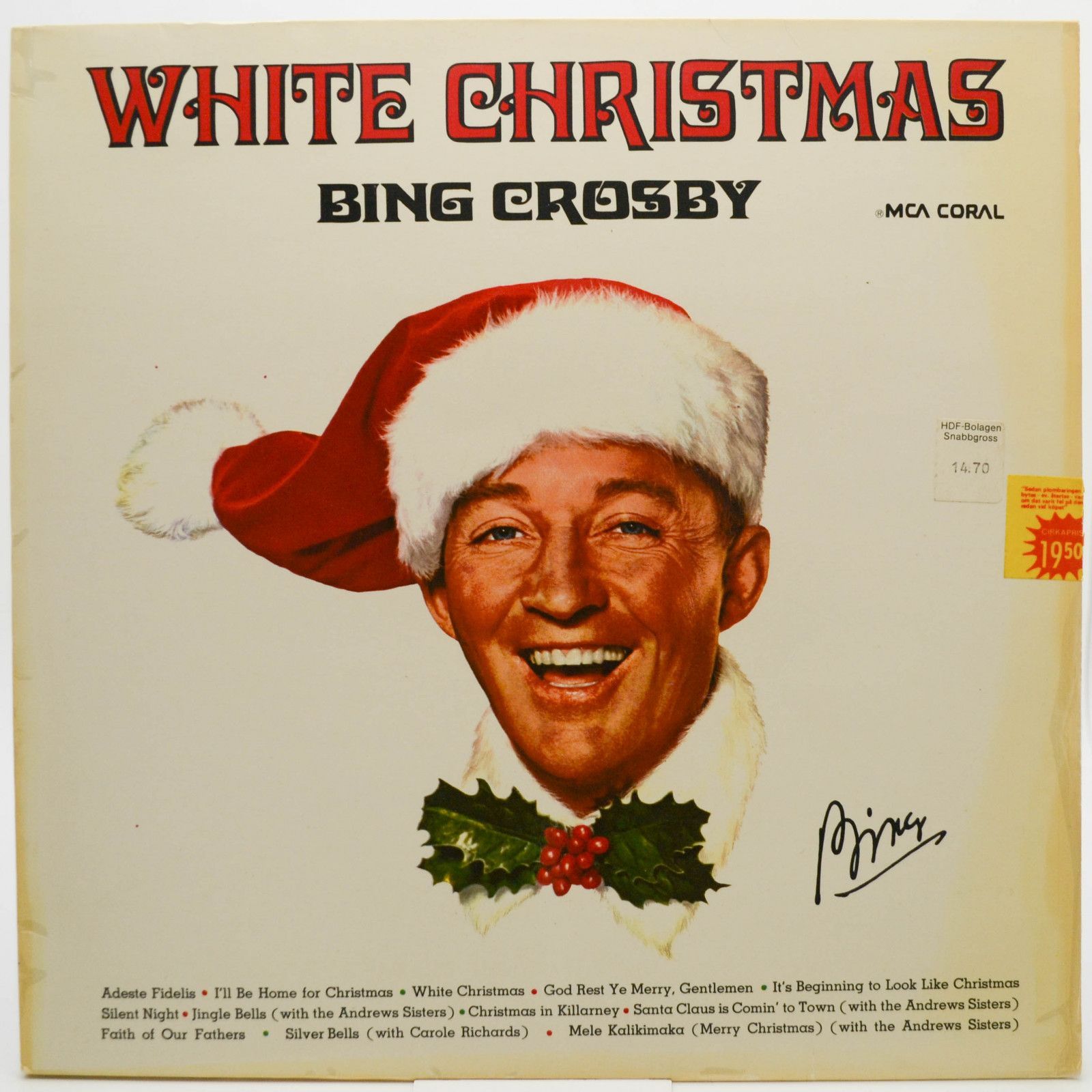 Bing Crosby — White Christmas, 1955