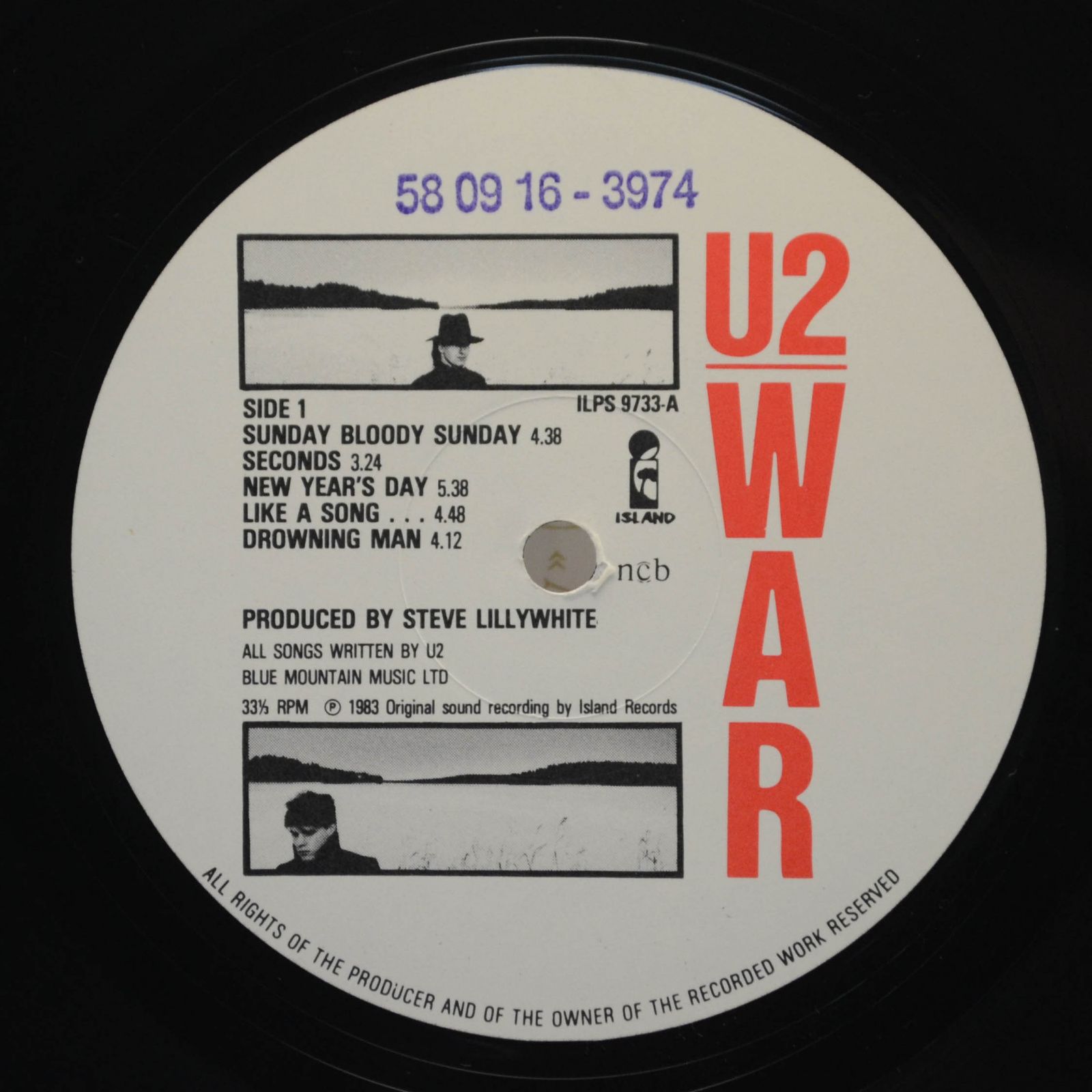 U2 — War, 1983