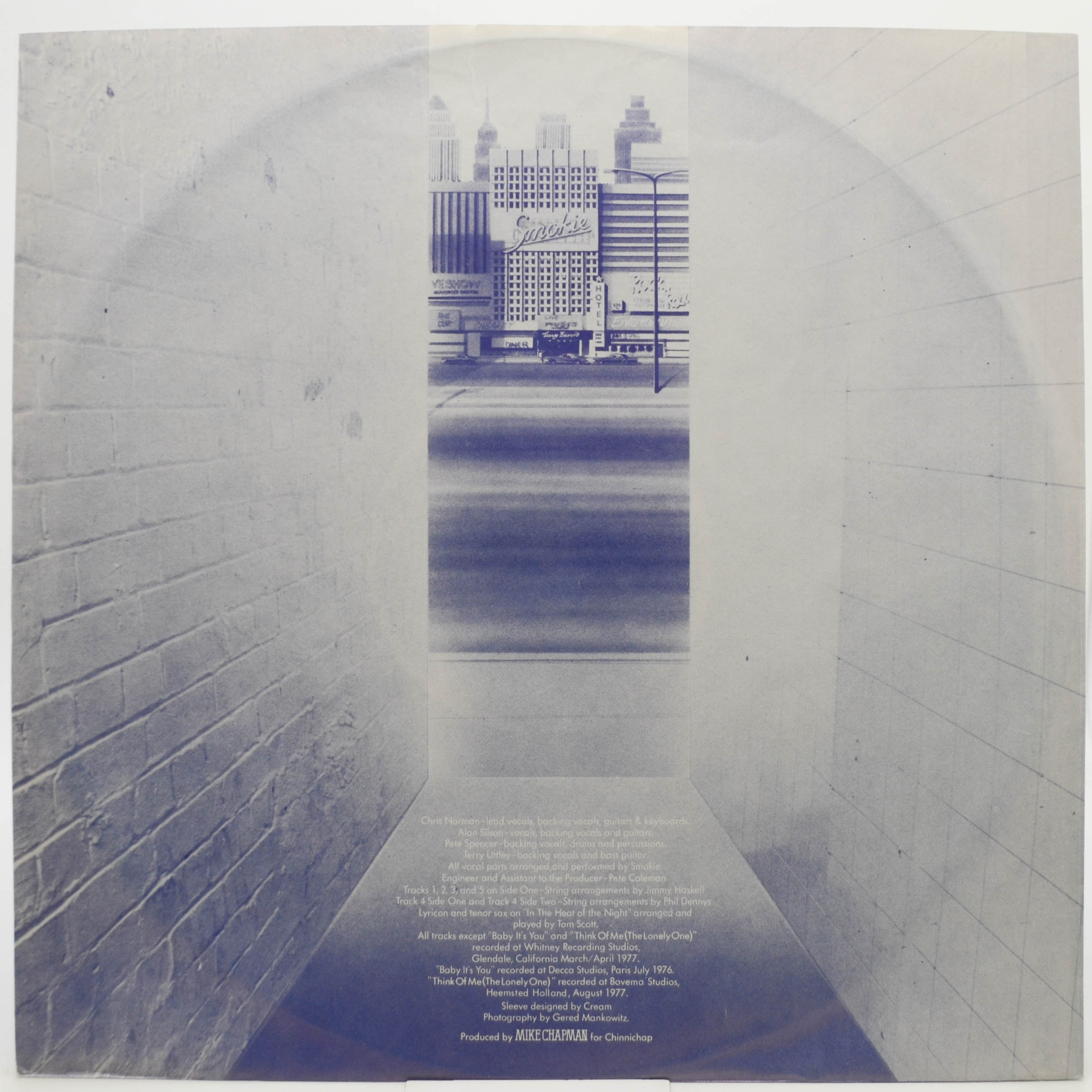 Smokie — Bright Lights And Back Alleys, 1977