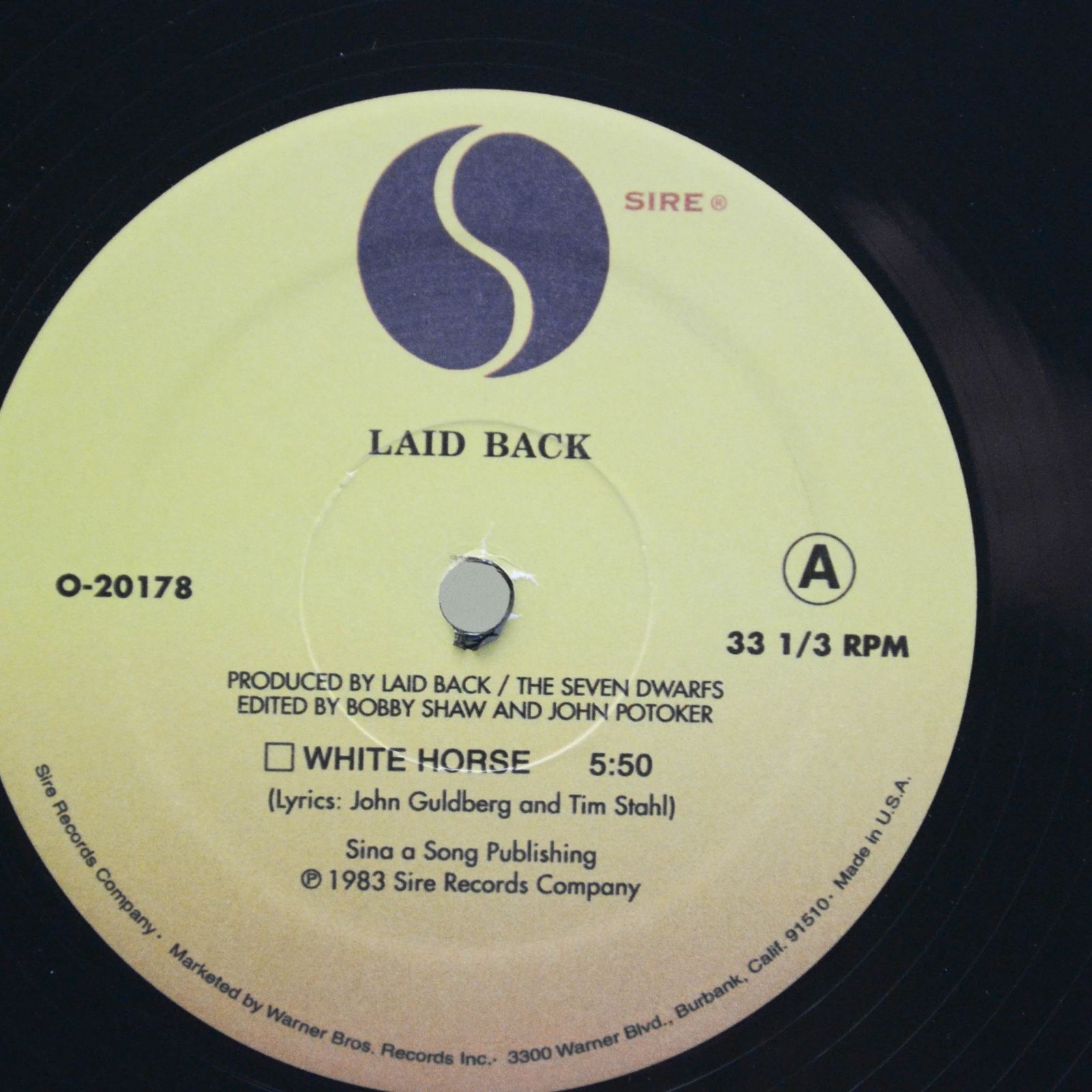 Laid Back / Soft Cell — White Horse / Tainted Love / Where Did Our Love Go (USA), 2007