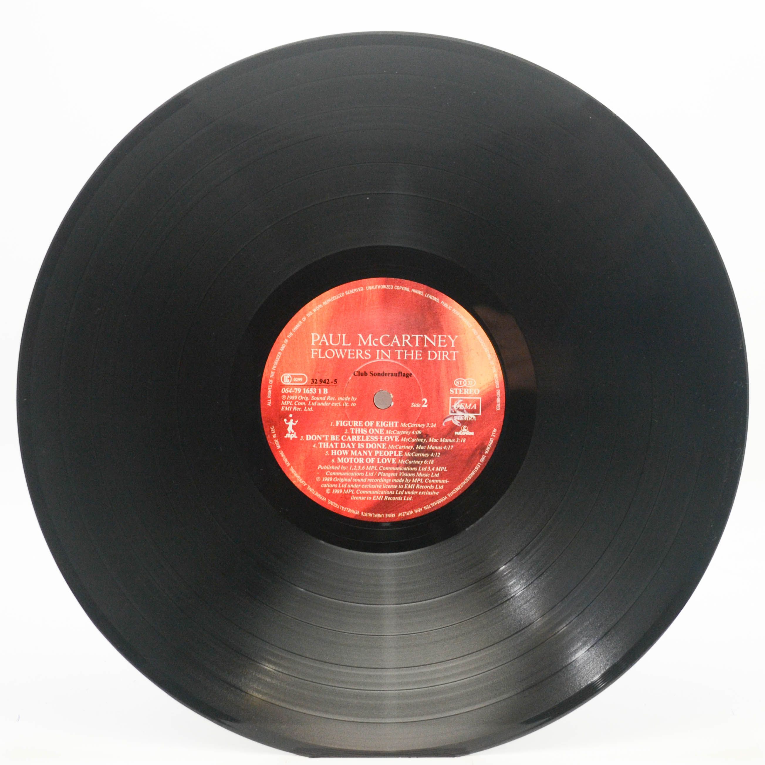 Paul McCartney — Flowers In The Dirt, 1989