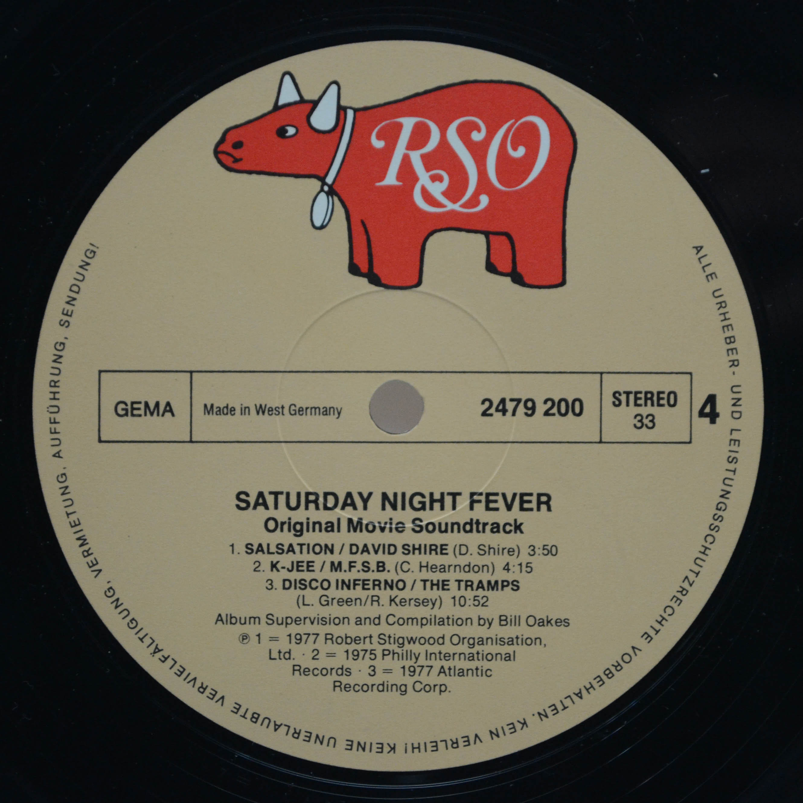 Виниловая пластинка Various — Saturday Night Fever (The Original Movie Sound Track) (2LP), 1977