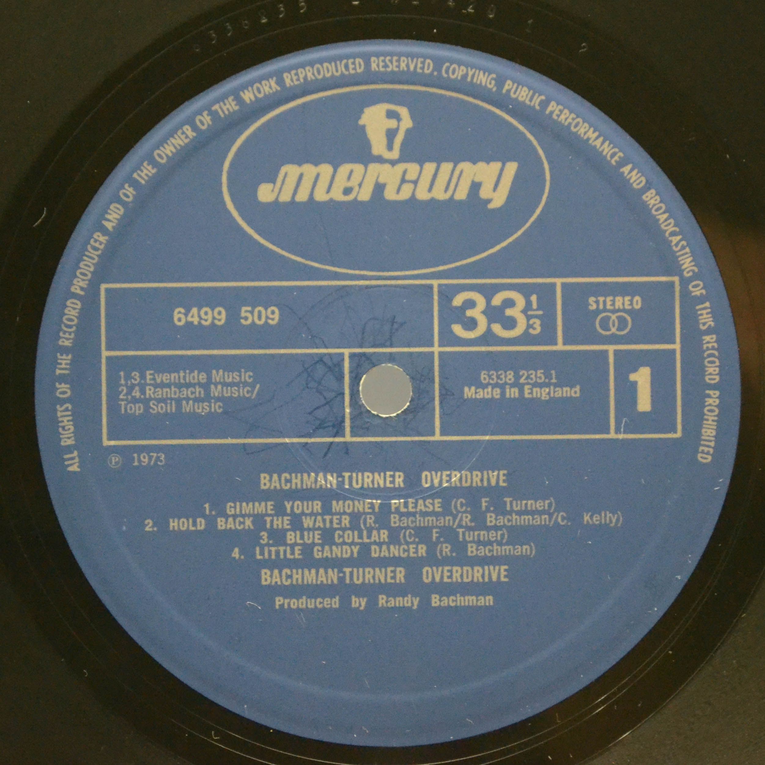 Bachman-Turner Overdrive — Bachman-Turner Overdrive (UK), 1973