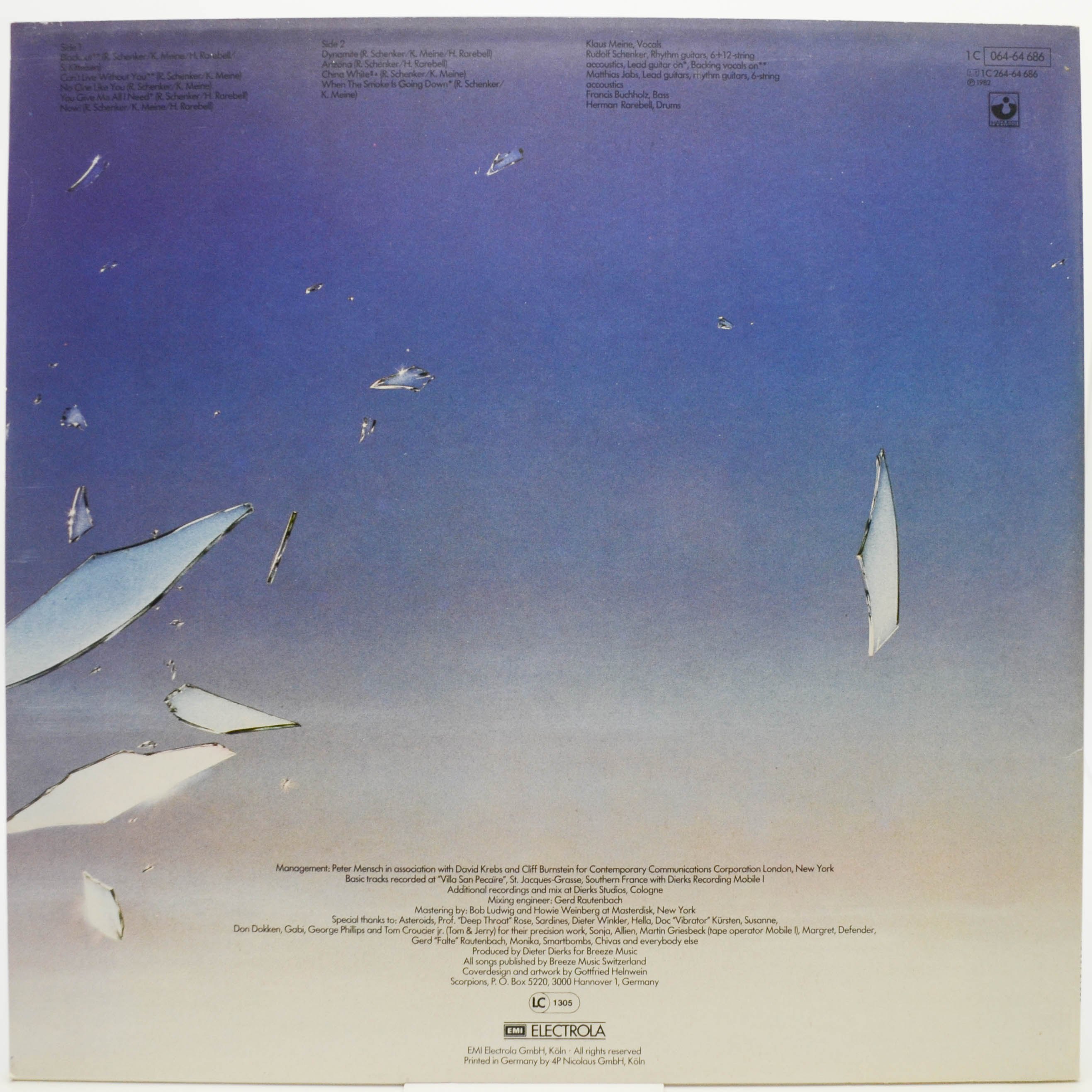 Scorpions — Blackout, 1982