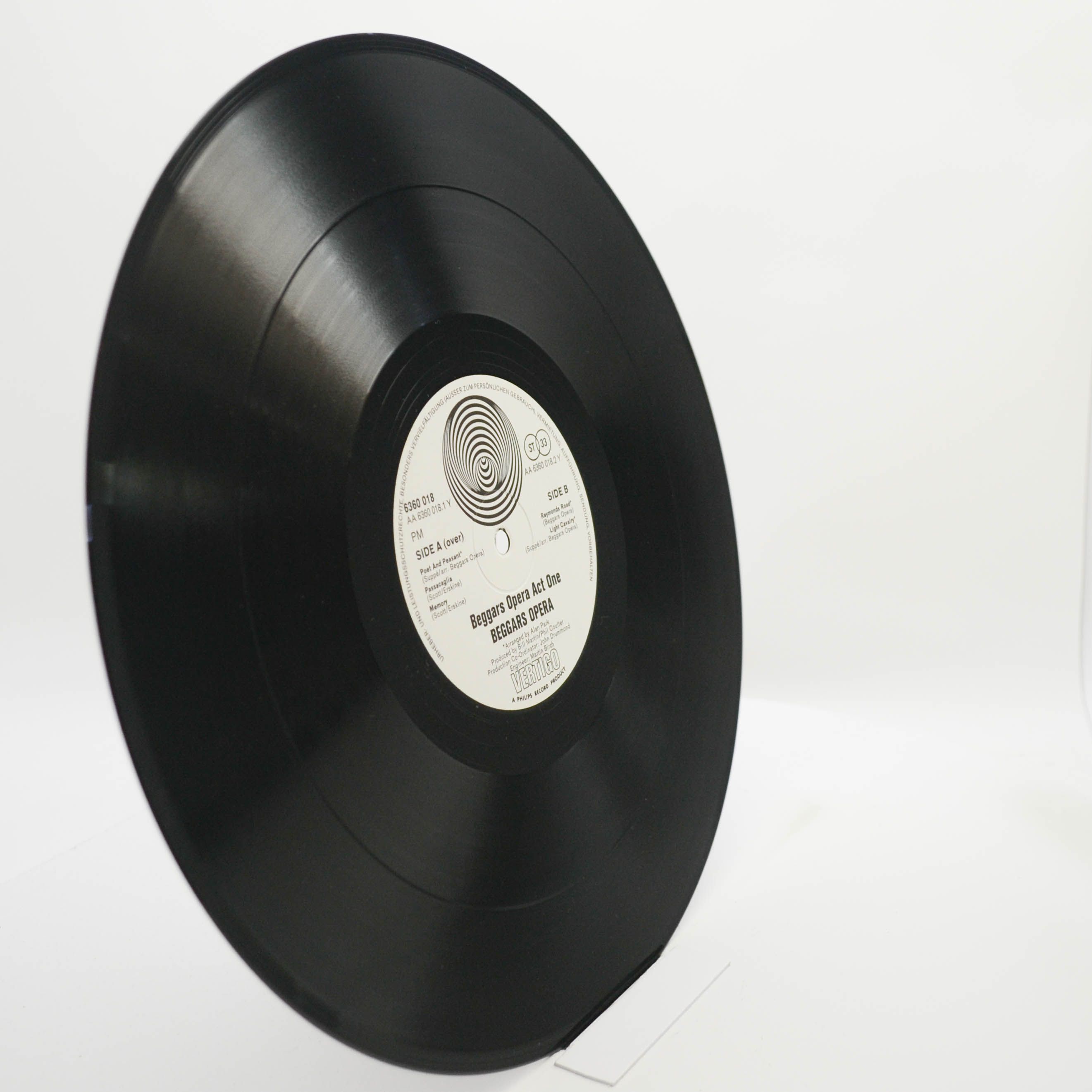 Beggar's Opera — Act One (Vertigo Swirl), 1970