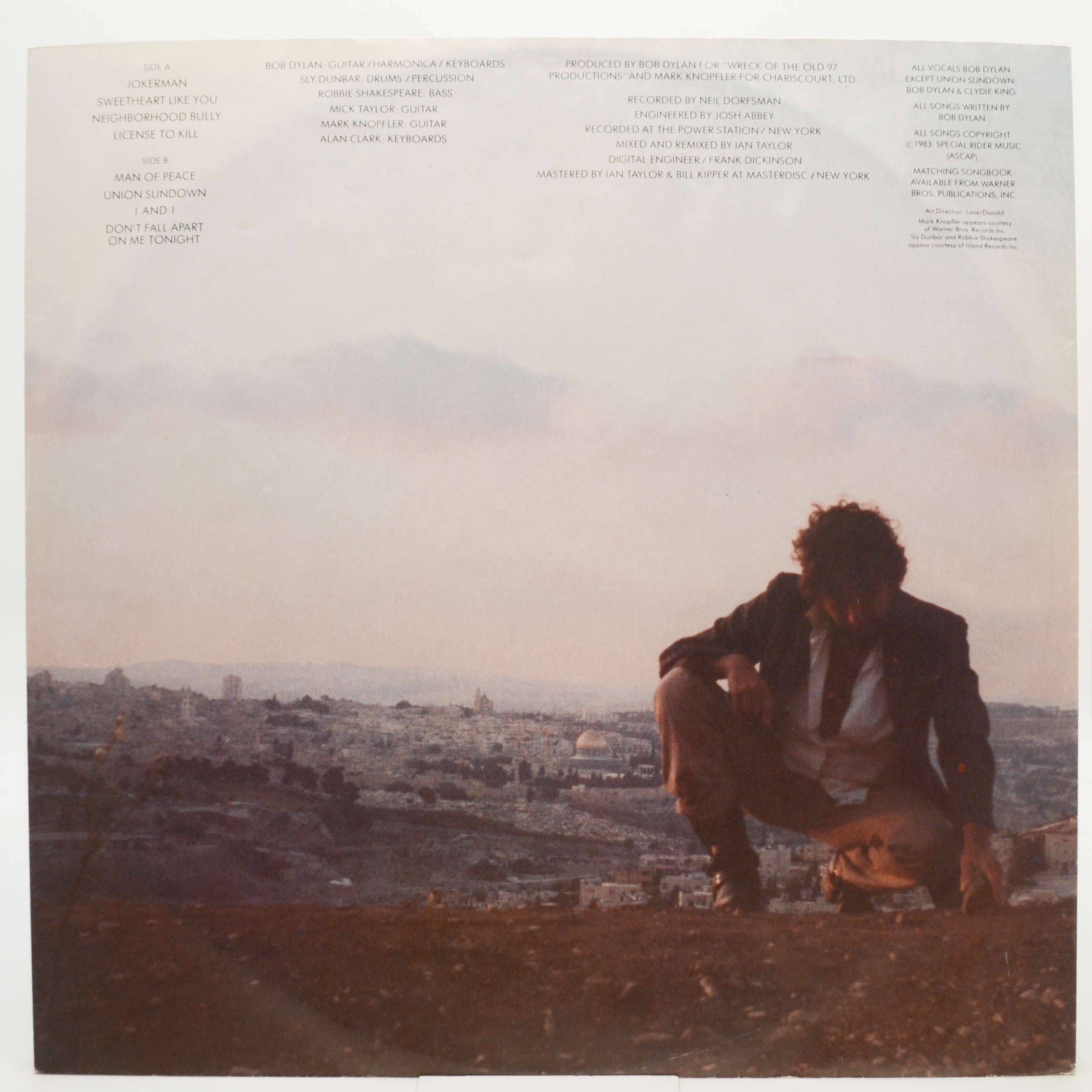 Bob Dylan — Infidels, 1983