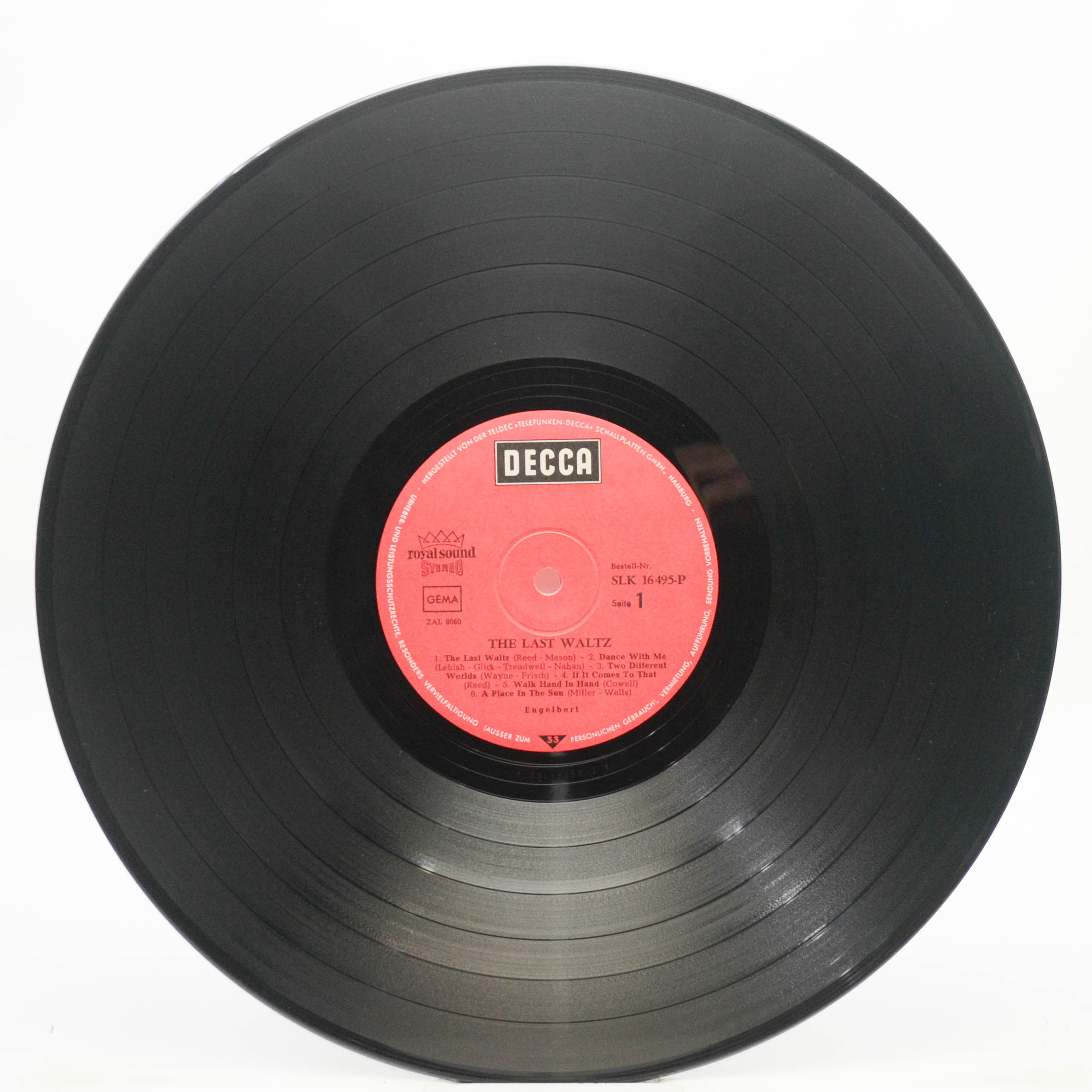 Engelbert Humperdinck — The Last Waltz, 1967