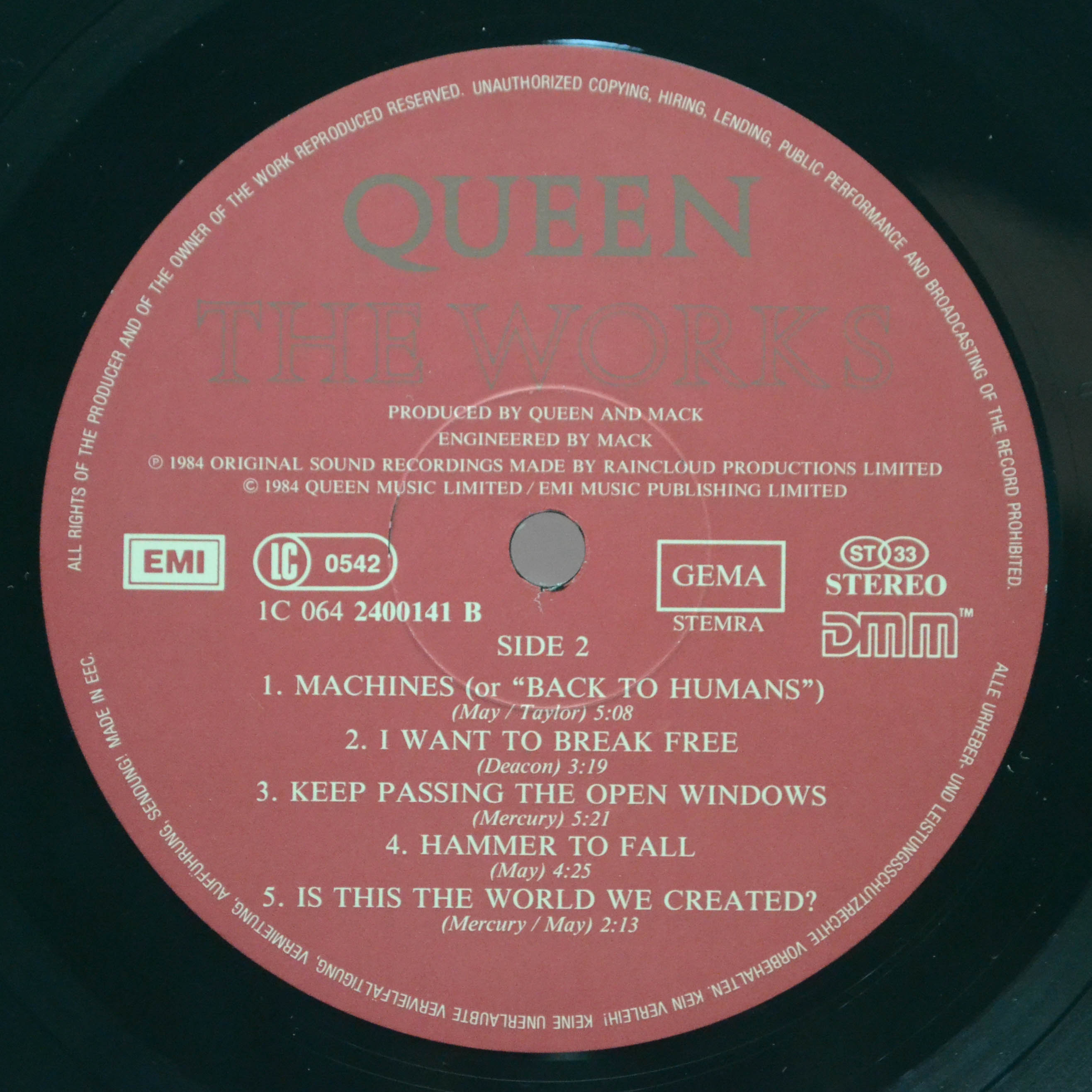 Queen — The Works, 1984