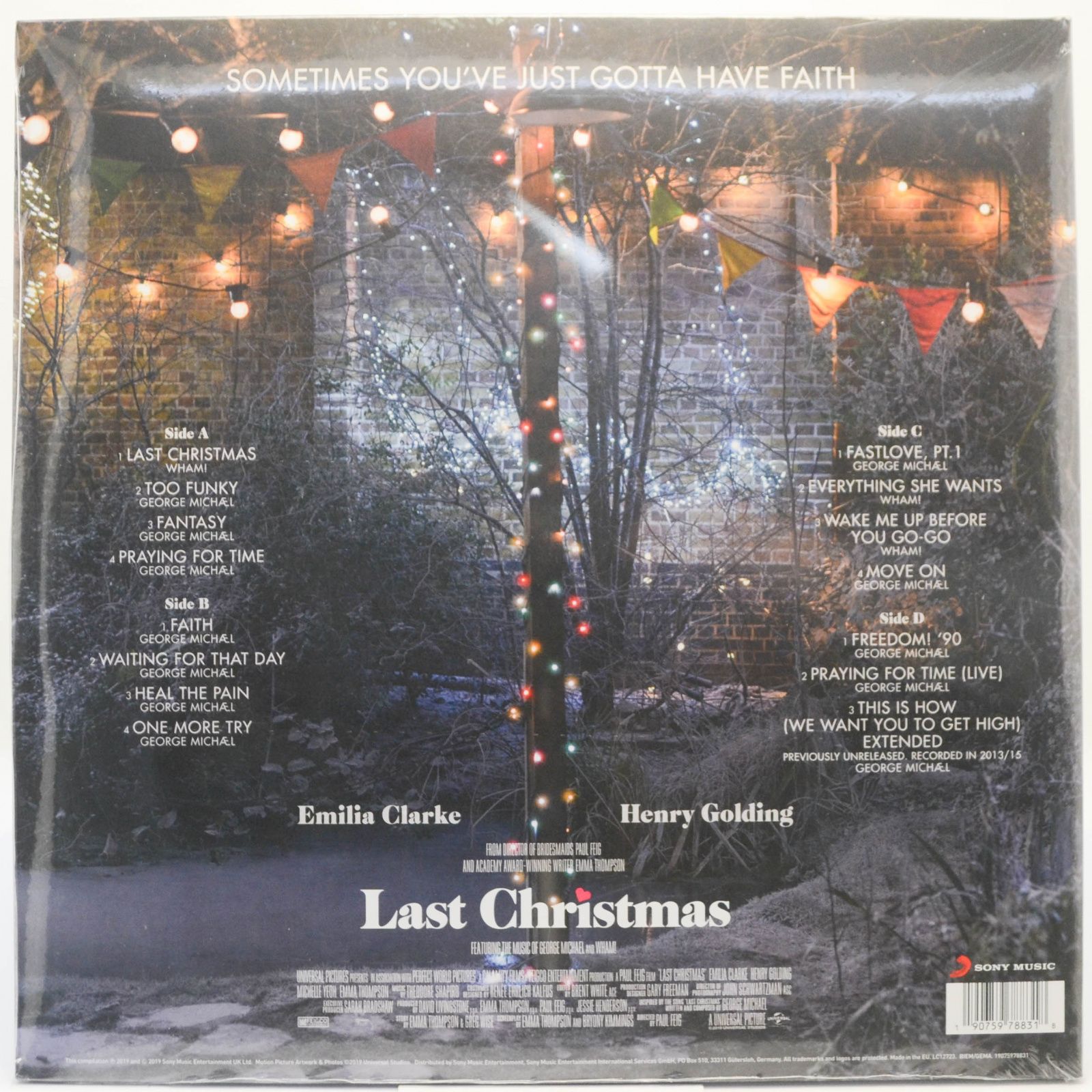 George Michael & Wham! — Last Christmas (The Original Motion Picture Soundtrack) (2LP), 2019