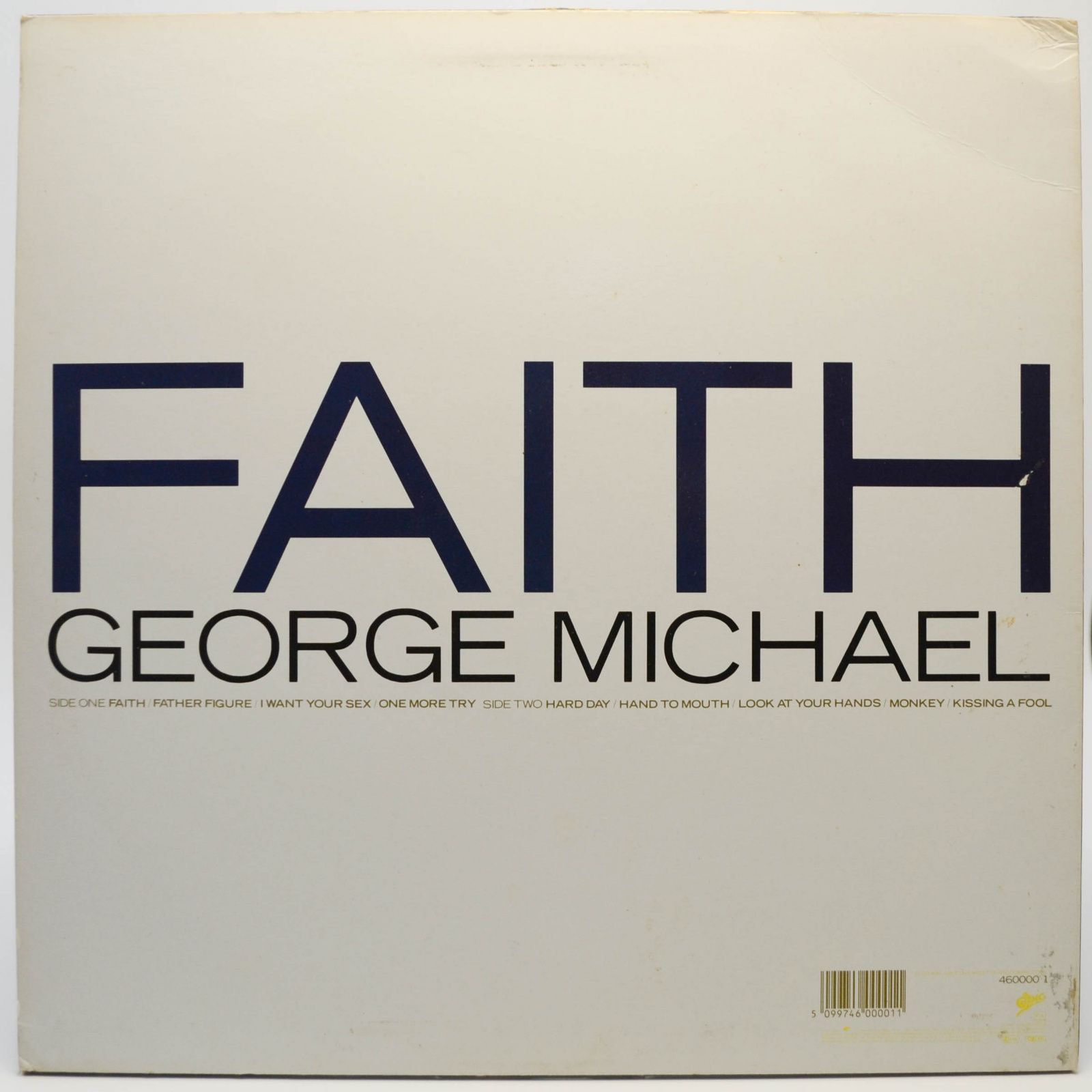 George Michael — Faith (1-st, UK), 1987