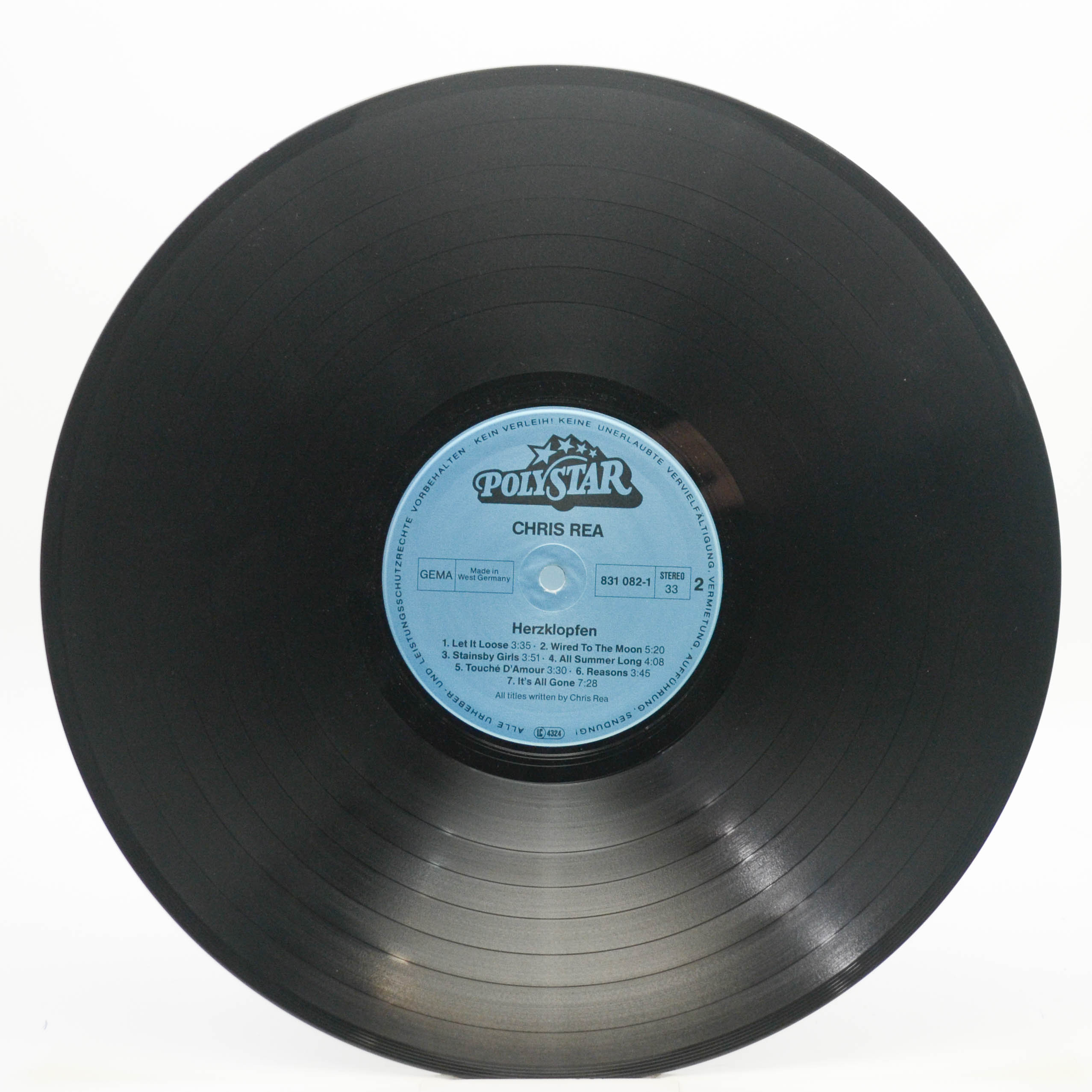 Chris Rea — Herzklopfen, 1986