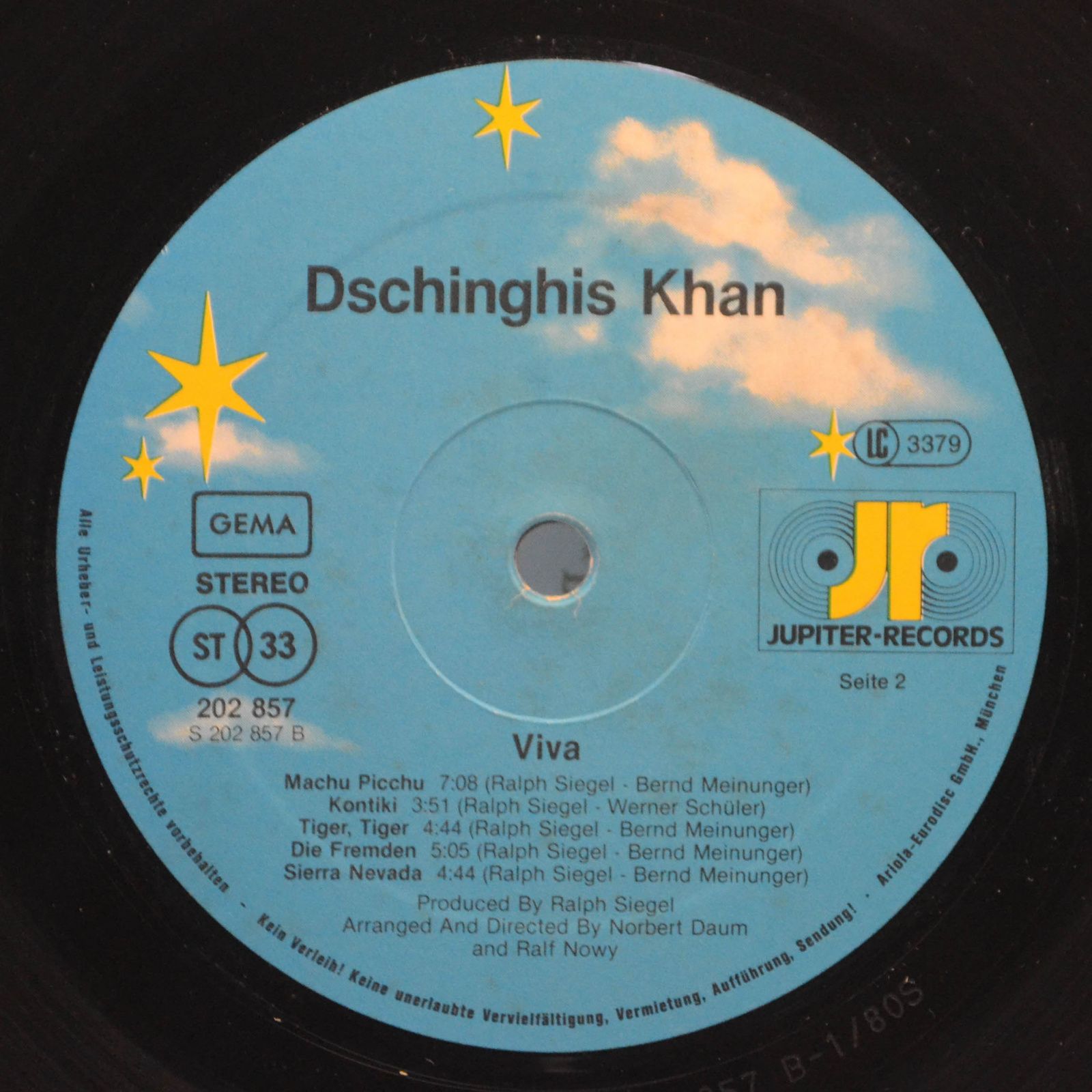 Dschinghis Khan — Viva, 1980